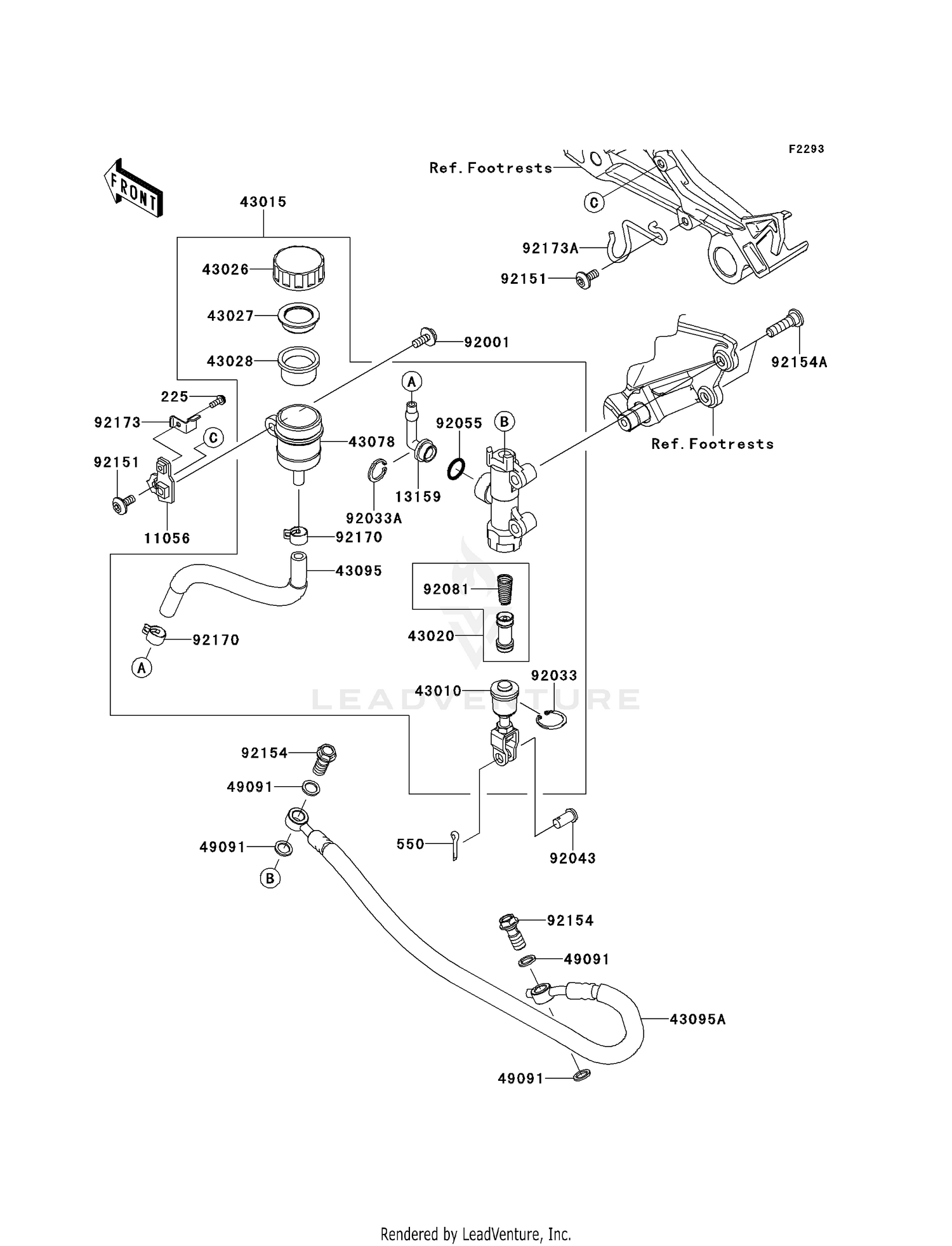REAR MASTER CYLINDER