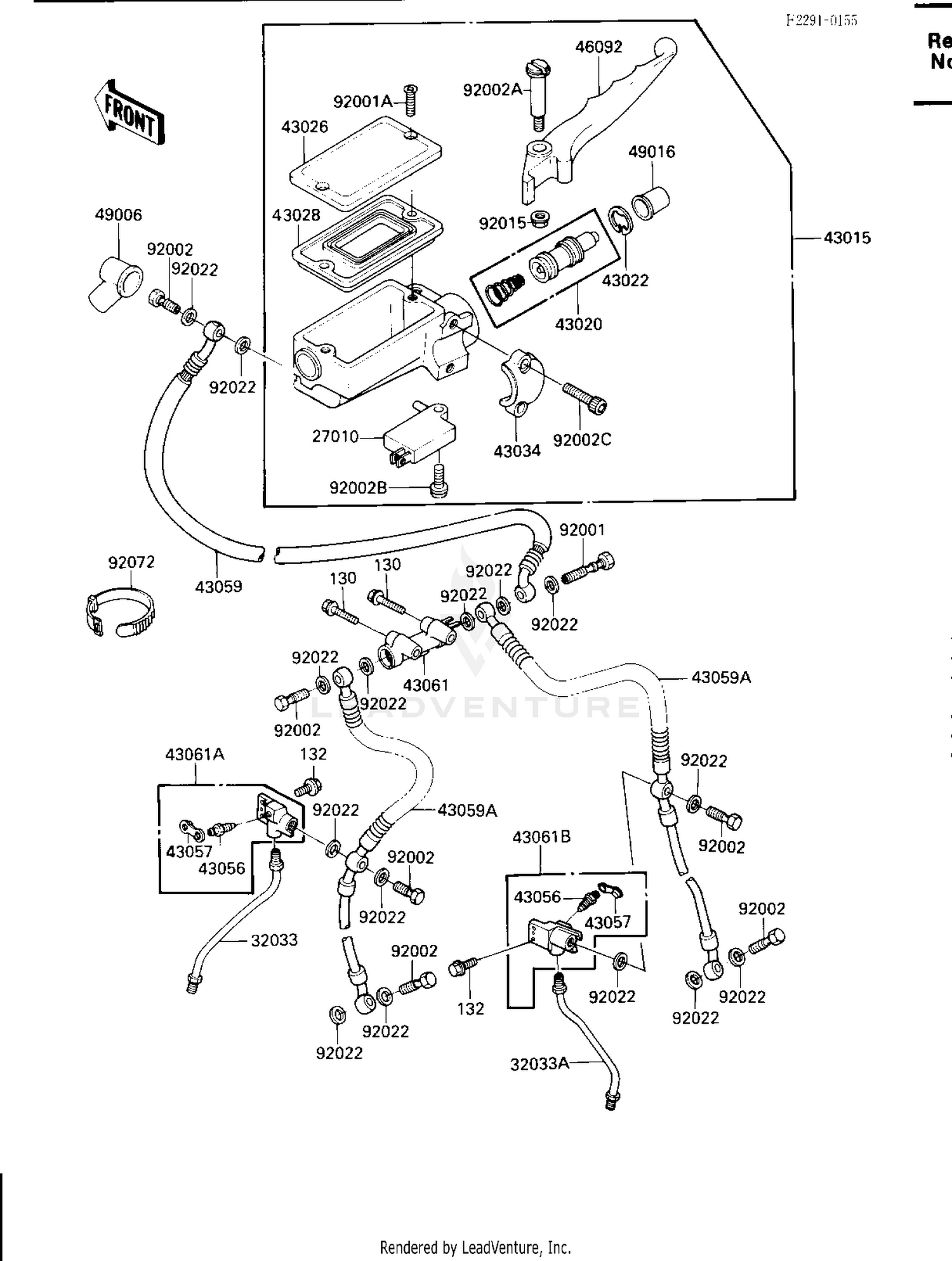FRONT MASTER CYLINDER