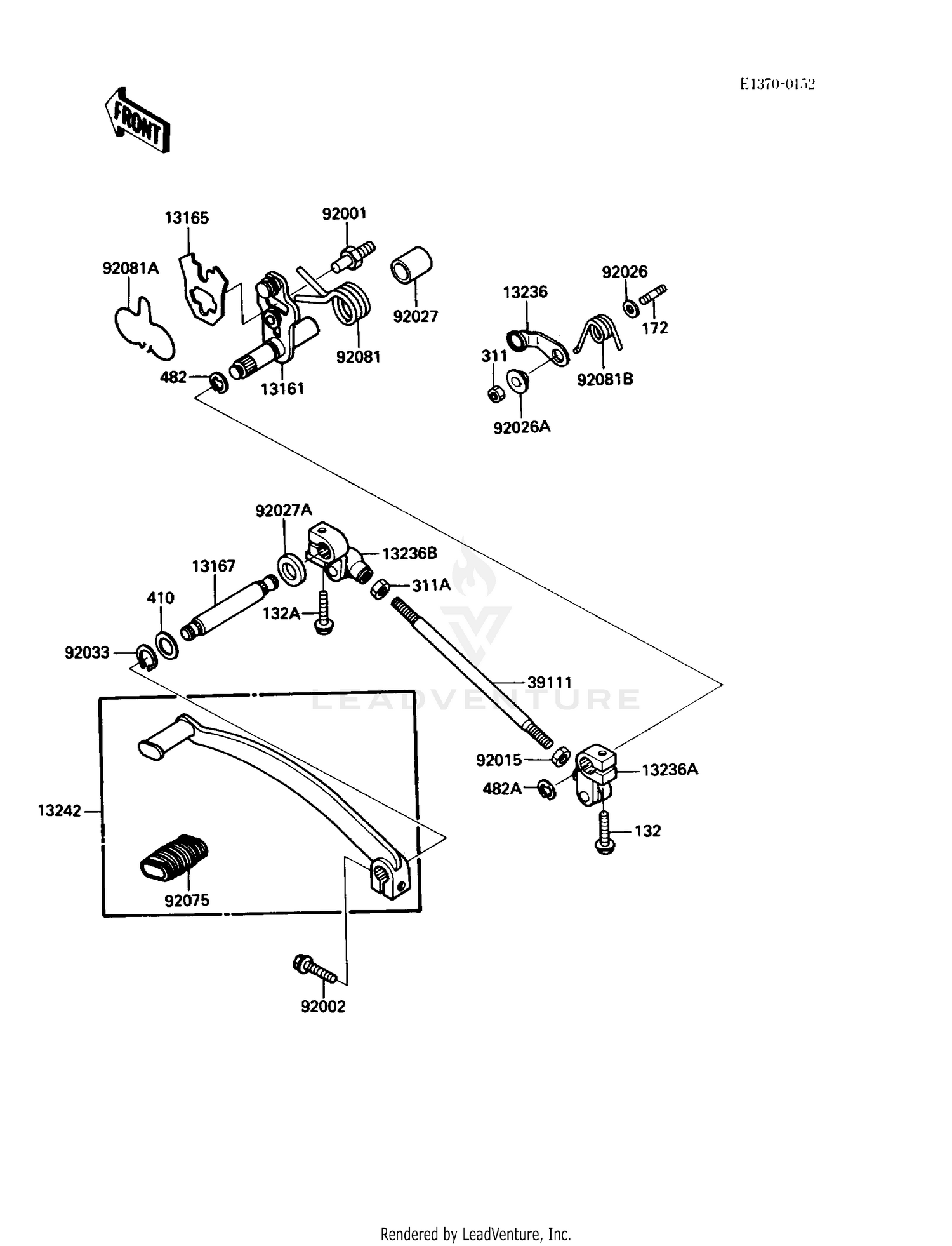 GEAR CHANGE MECHANISM