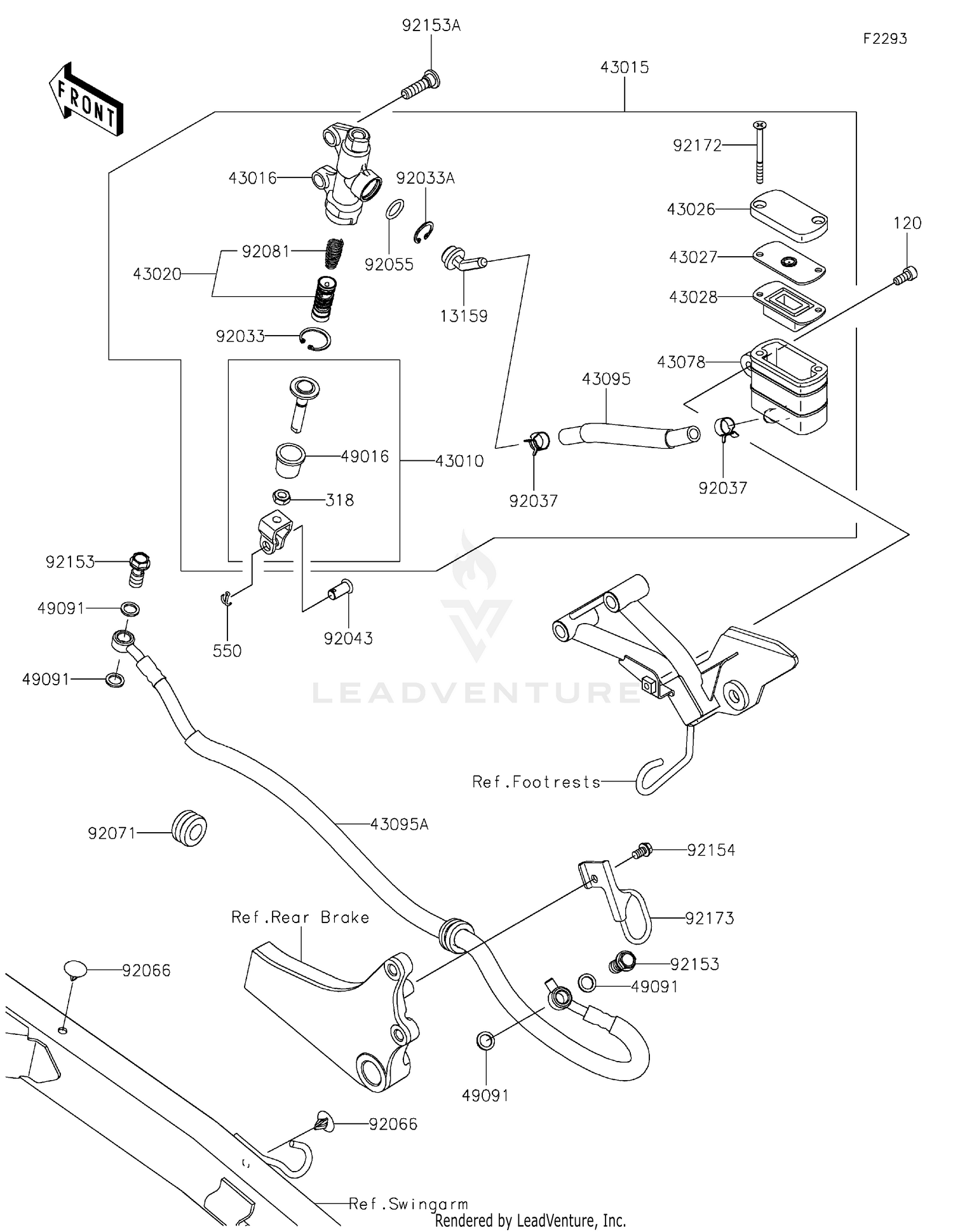 Rear Master Cylinder