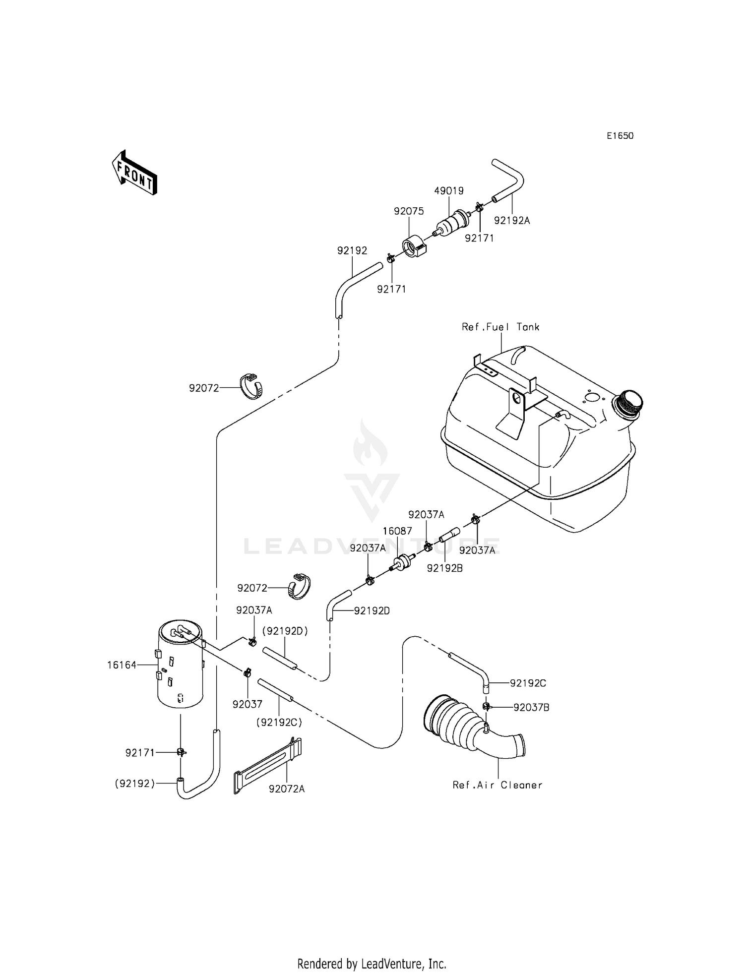 FUEL EVAPORATIVE SYSTEM