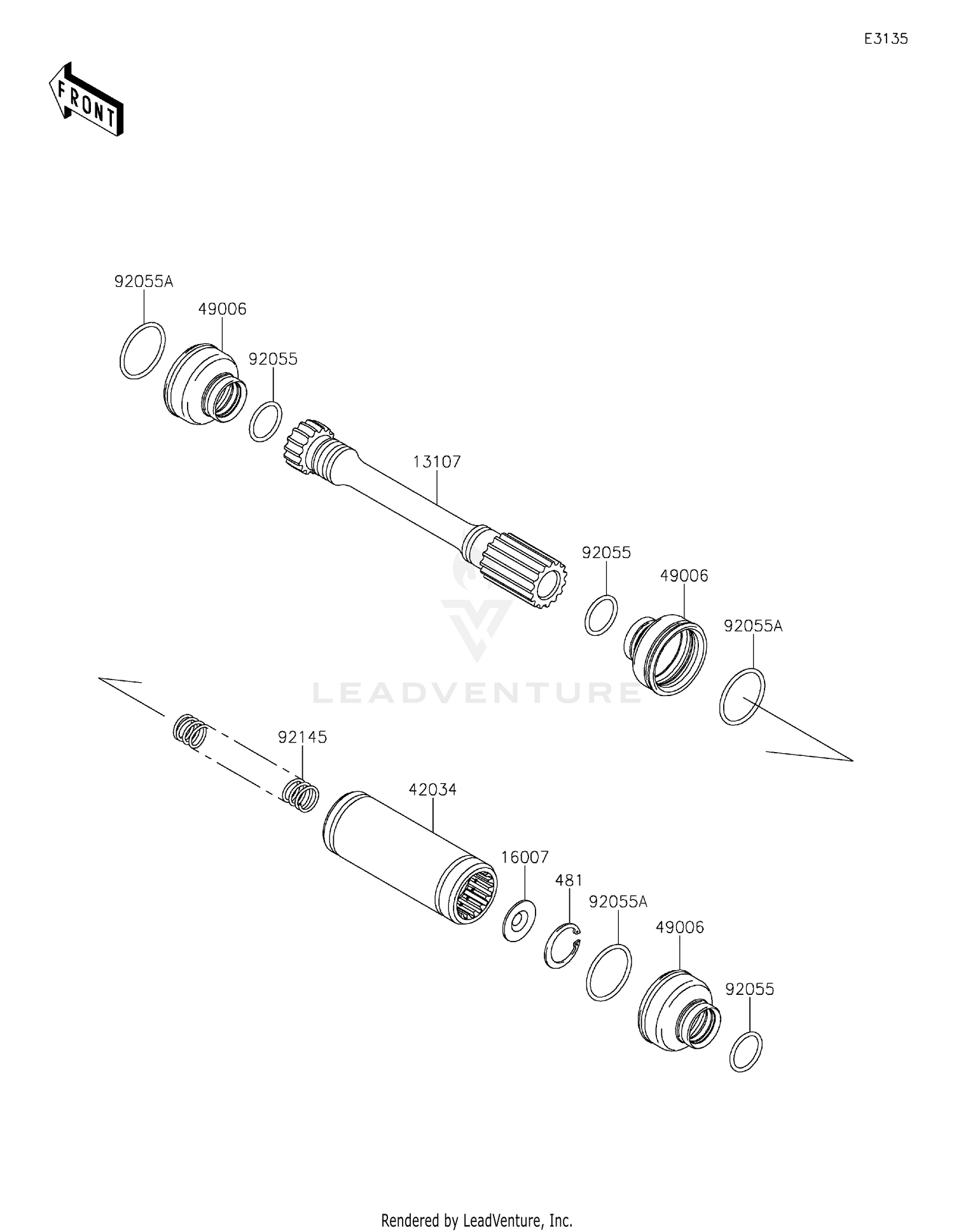 Drive Shaft-Propeller