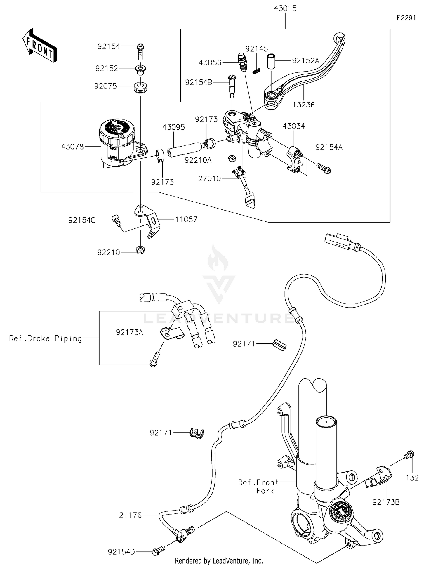 Front Master Cylinder