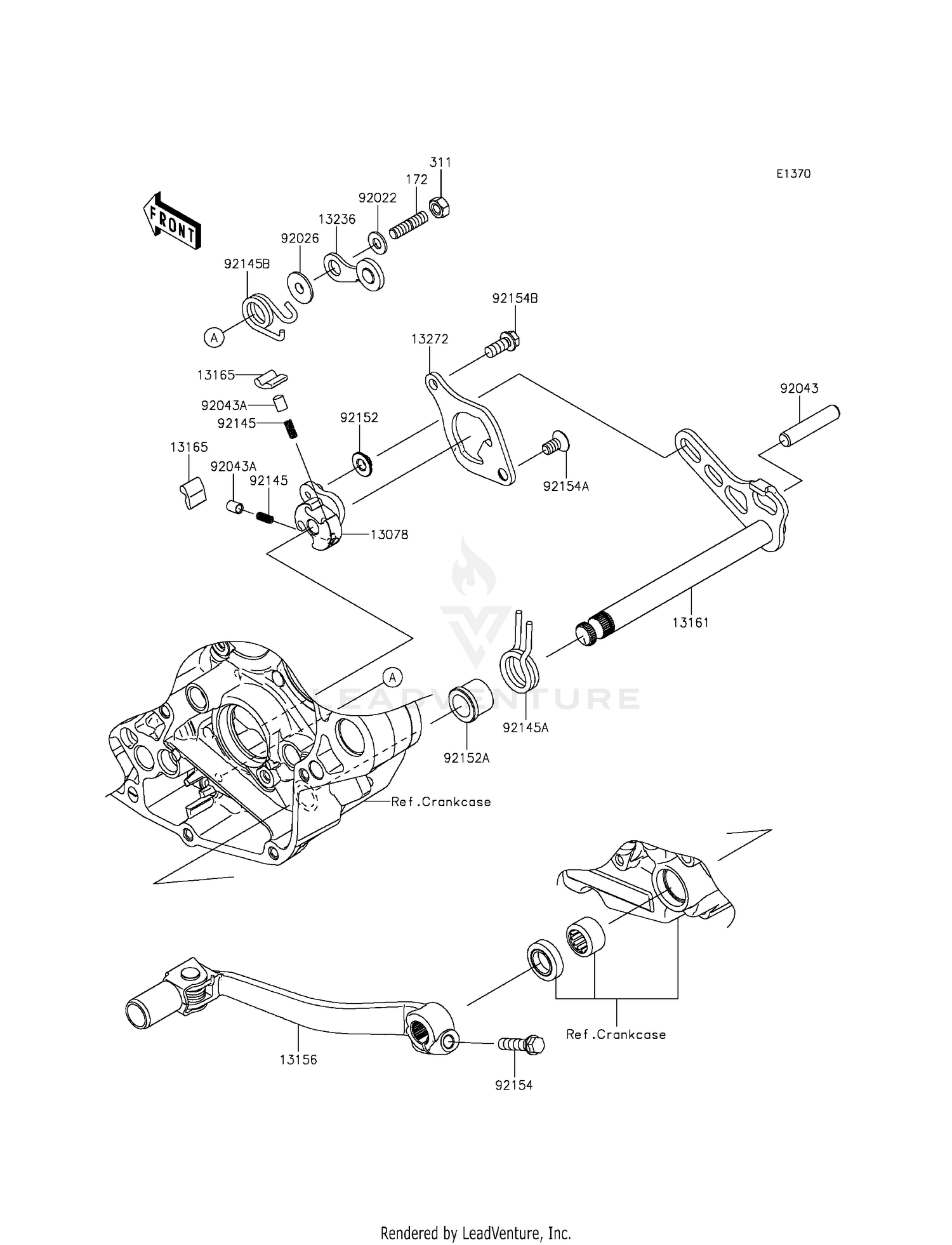 GEAR CHANGE MECHANISM