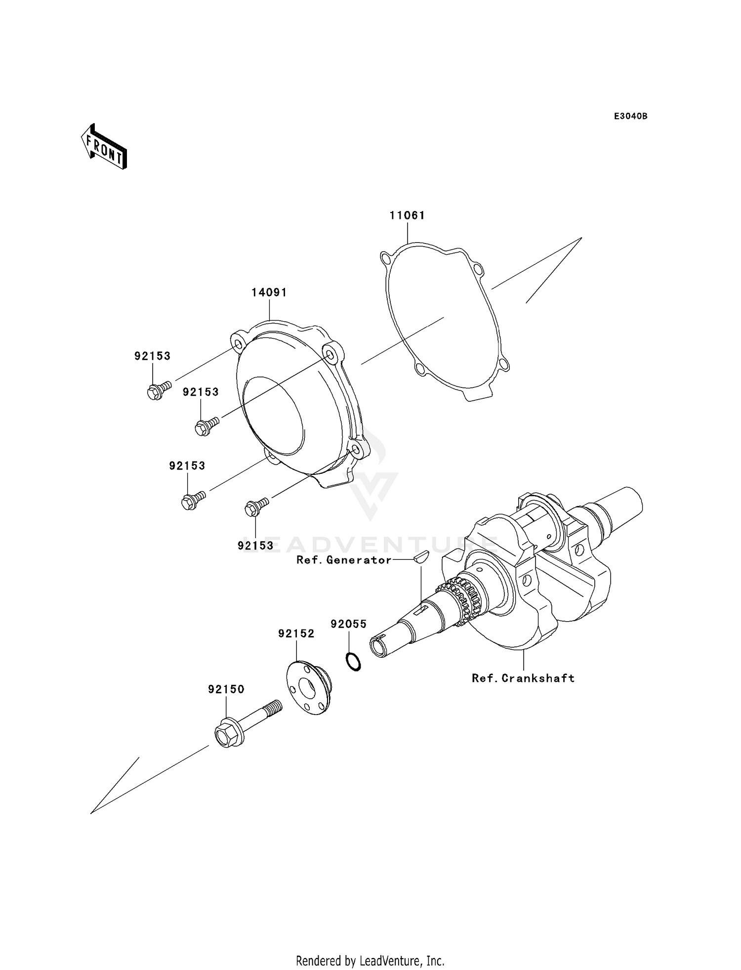 RECOIL STARTER (DAF)