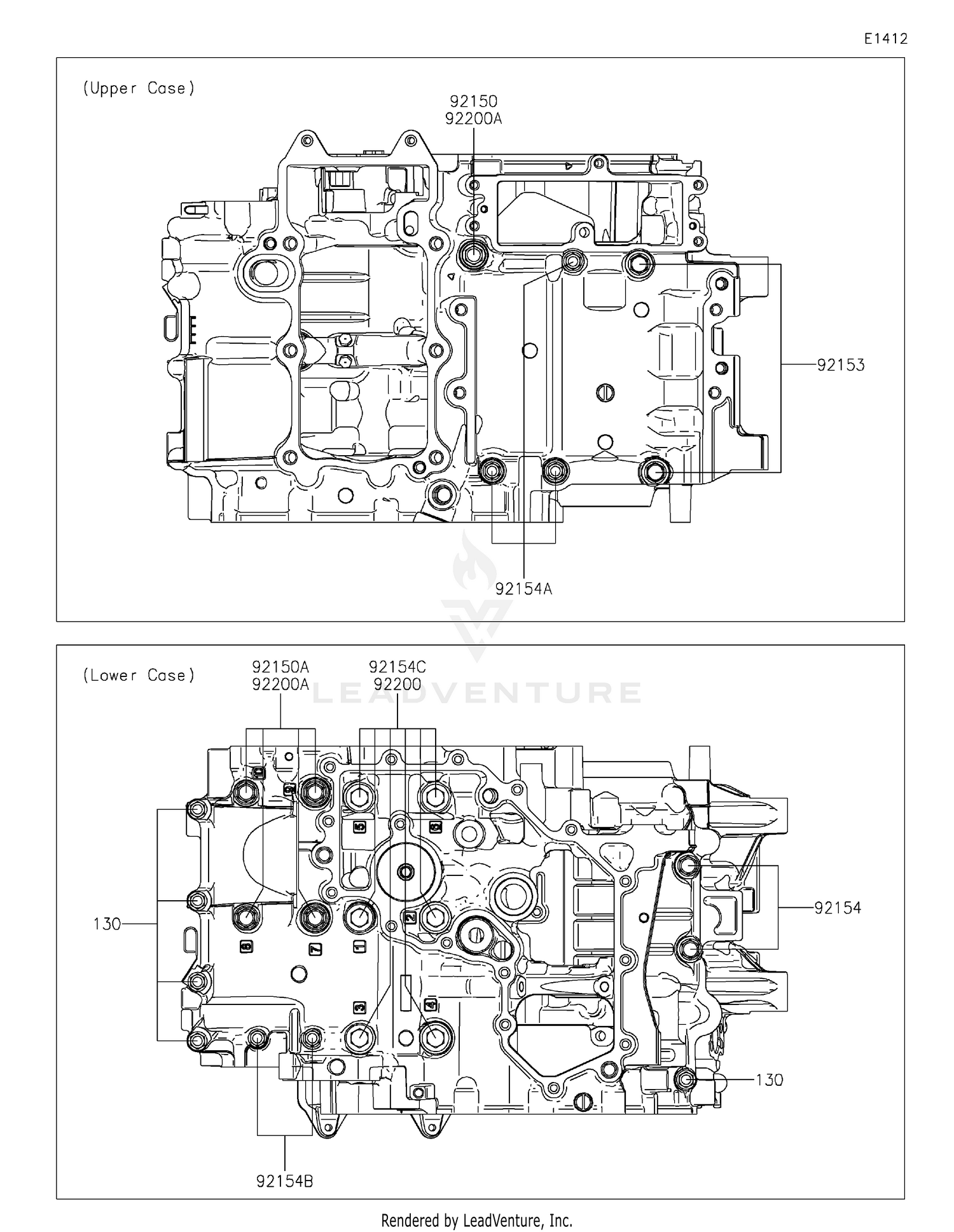 Crankcase Bolt Pattern