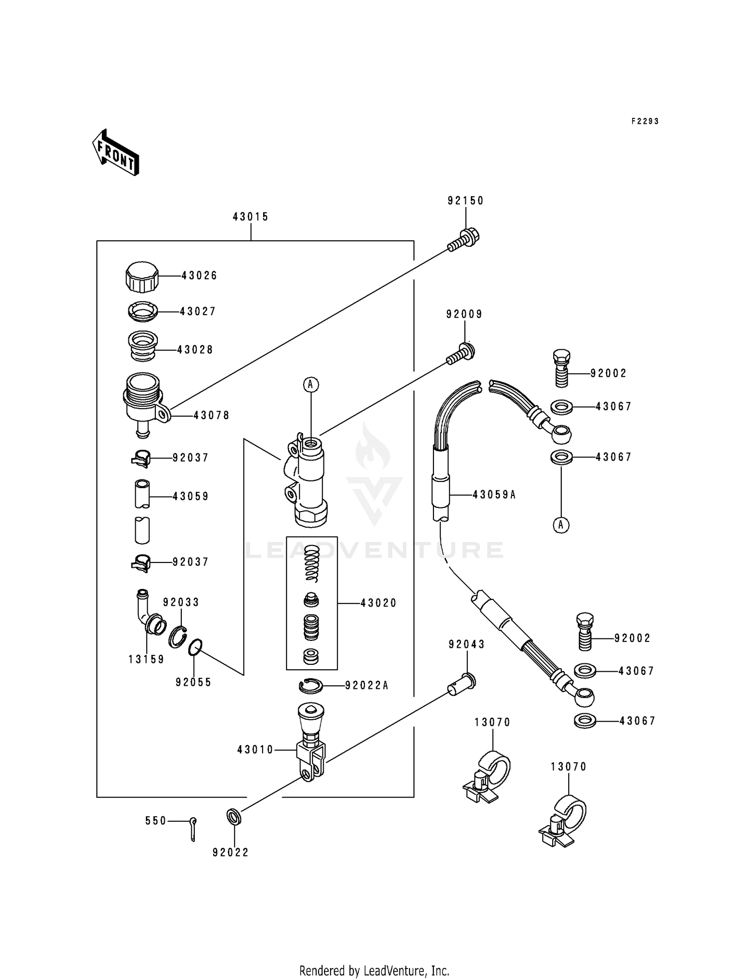 REAR MASTER CYLINDER