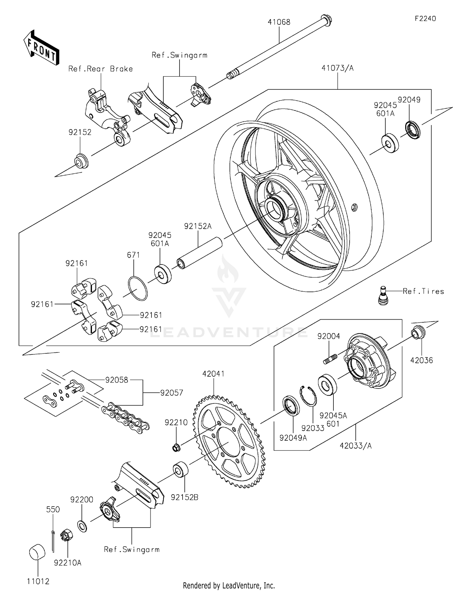 Shop OEM 2025 Kawasaki NINJA ZX-4R (ABS) Motorcycle Parts | MotoSport