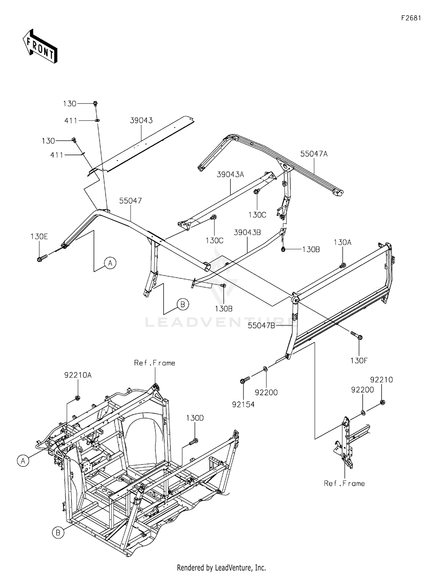 Guards/Cab Frame