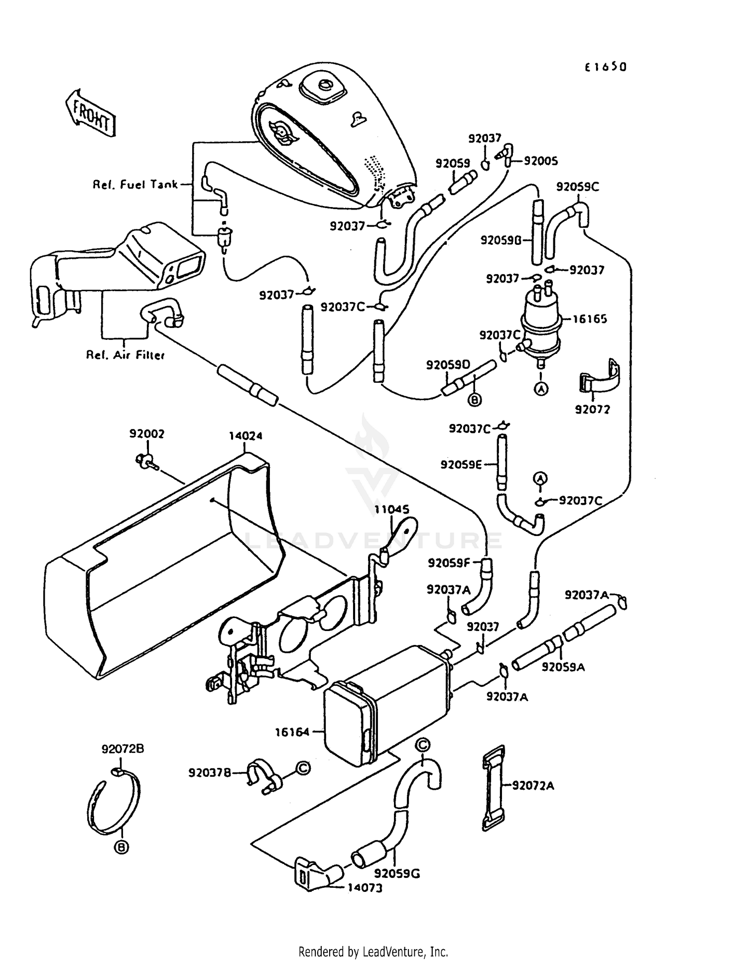 FUEL EVAPORATIVE SYSTEM