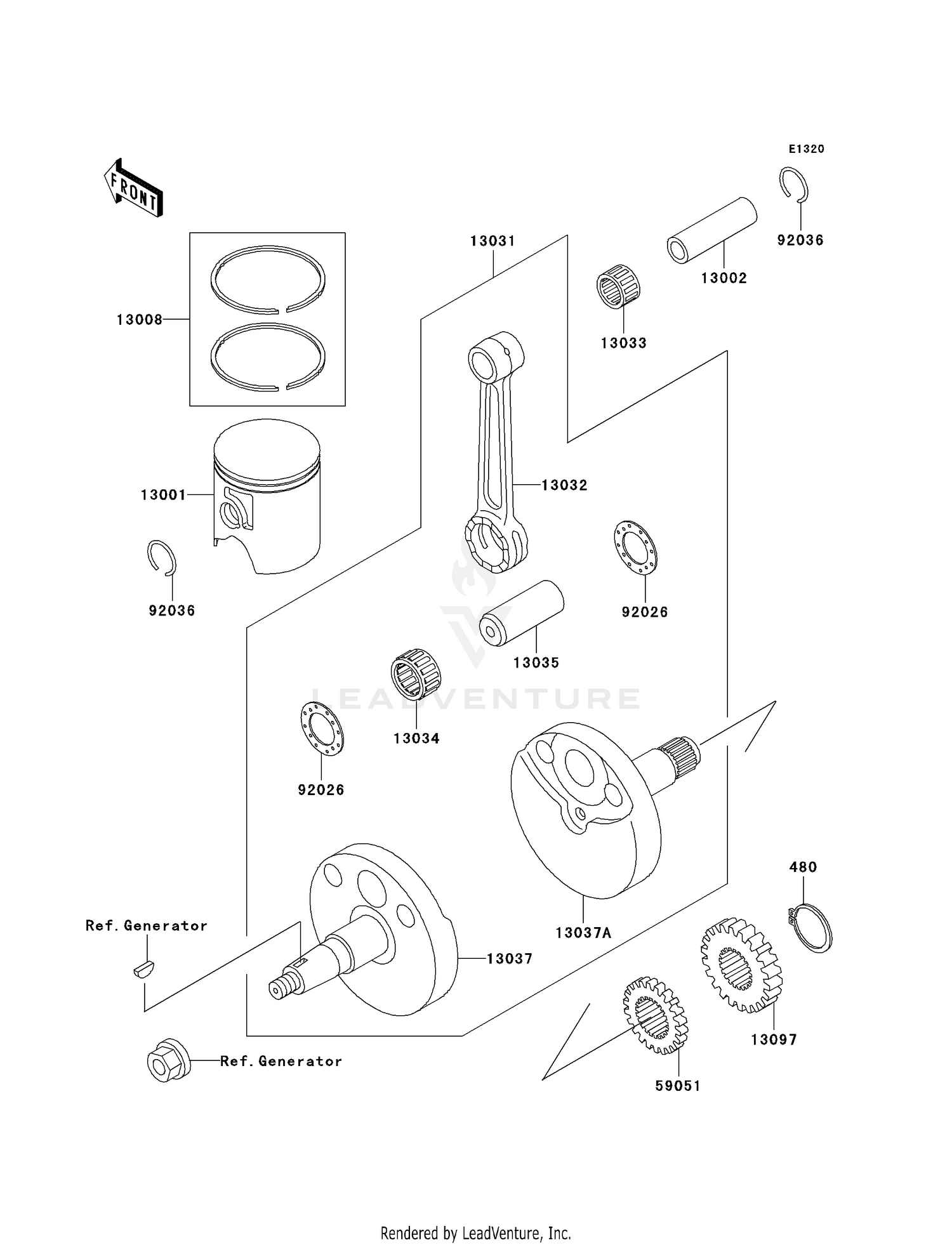 CRANKSHAFT/PISTON(S)