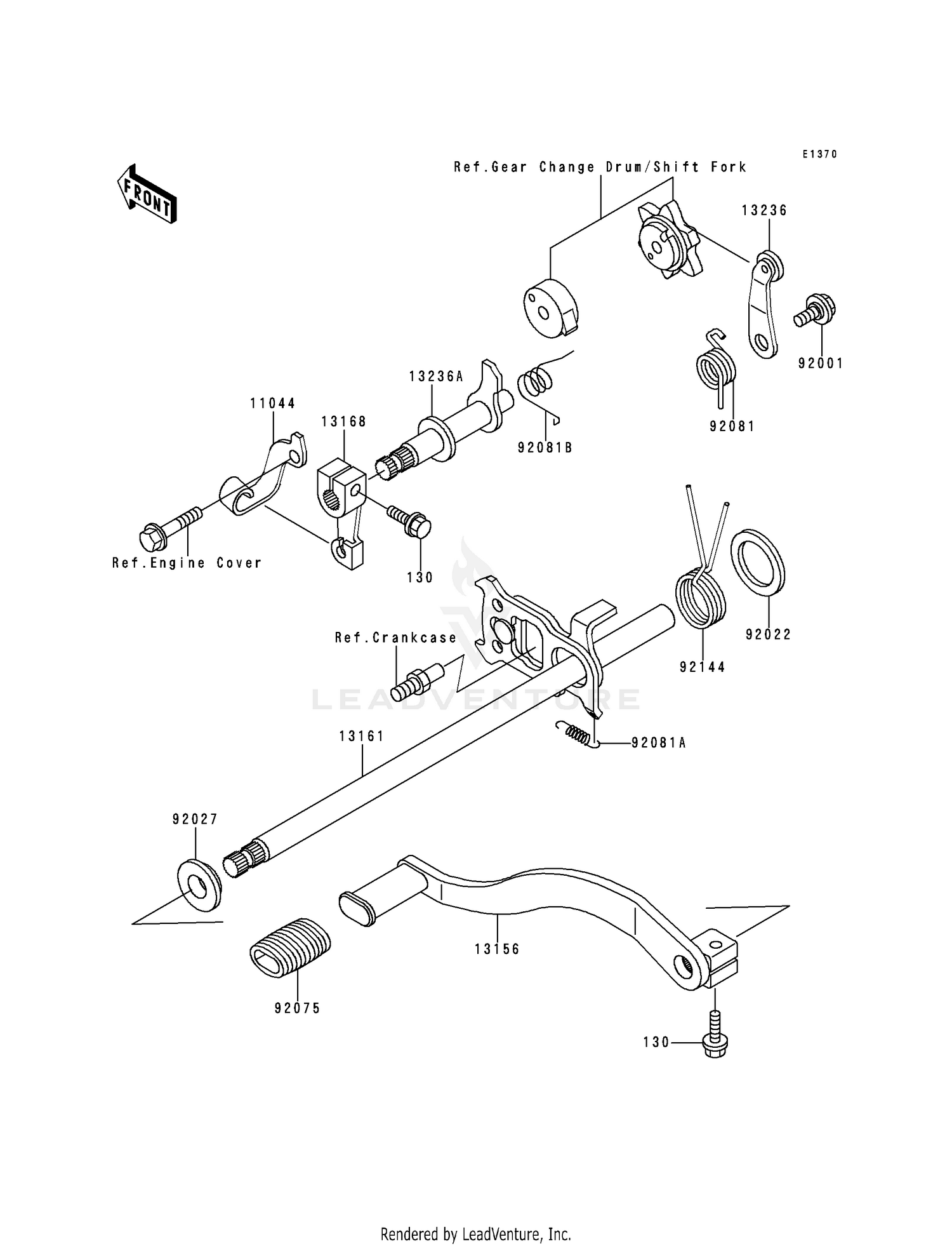 GEAR CHANGE MECHANISM