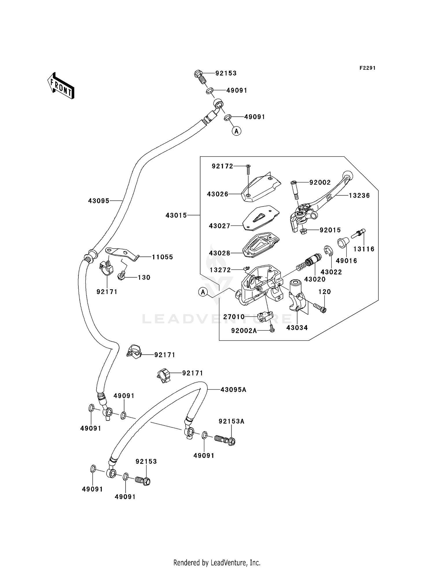 FRONT MASTER CYLINDER