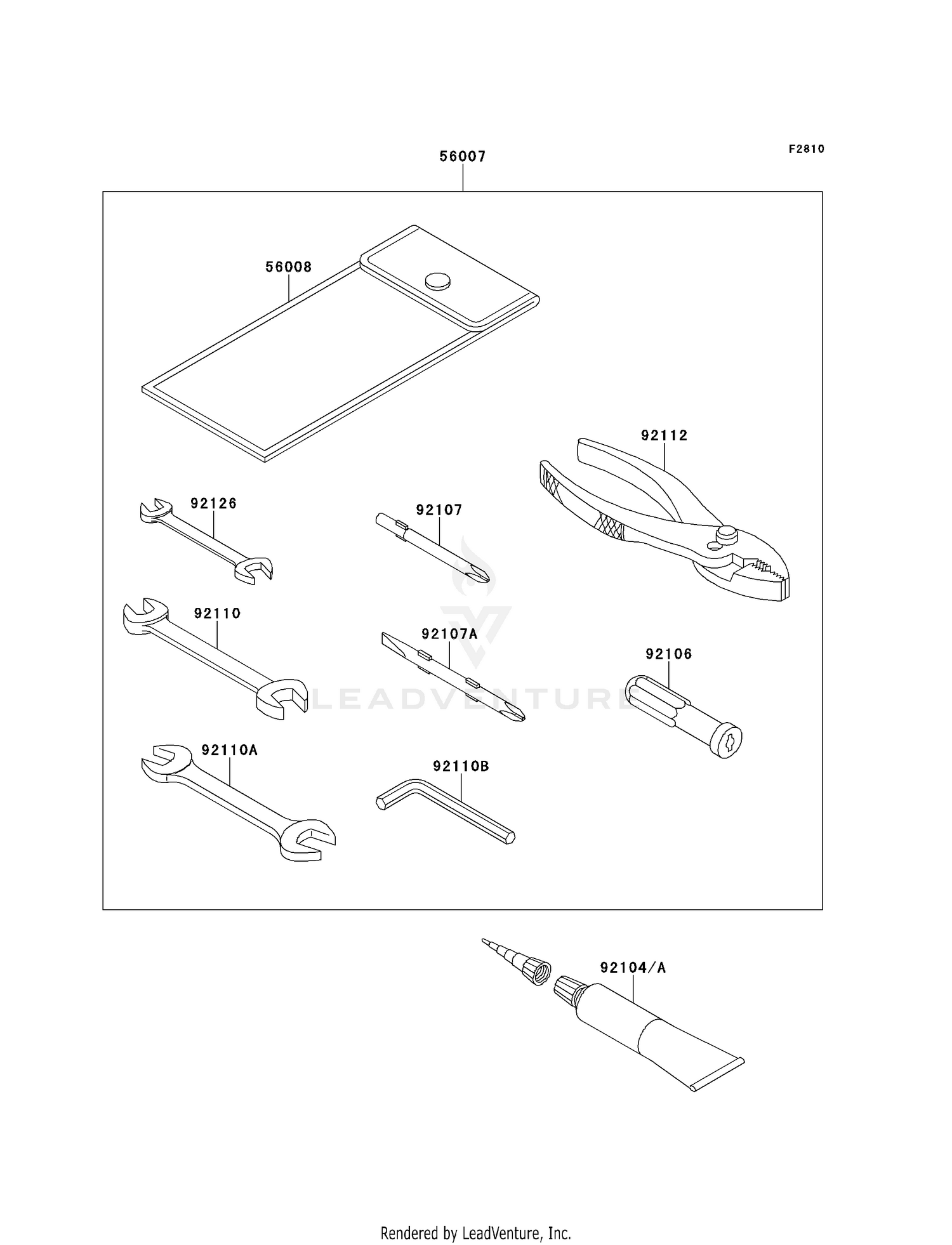 OWNER'S TOOLS (A9F/A9FA)