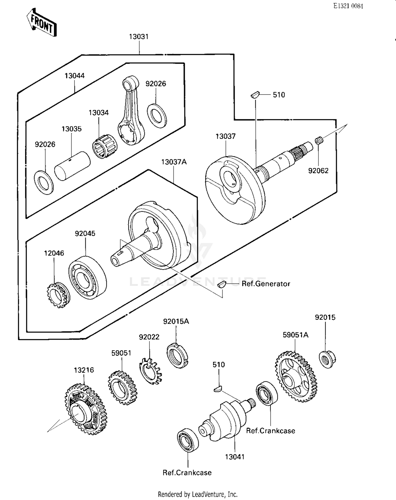 CRANKSHAFT/BALANCER