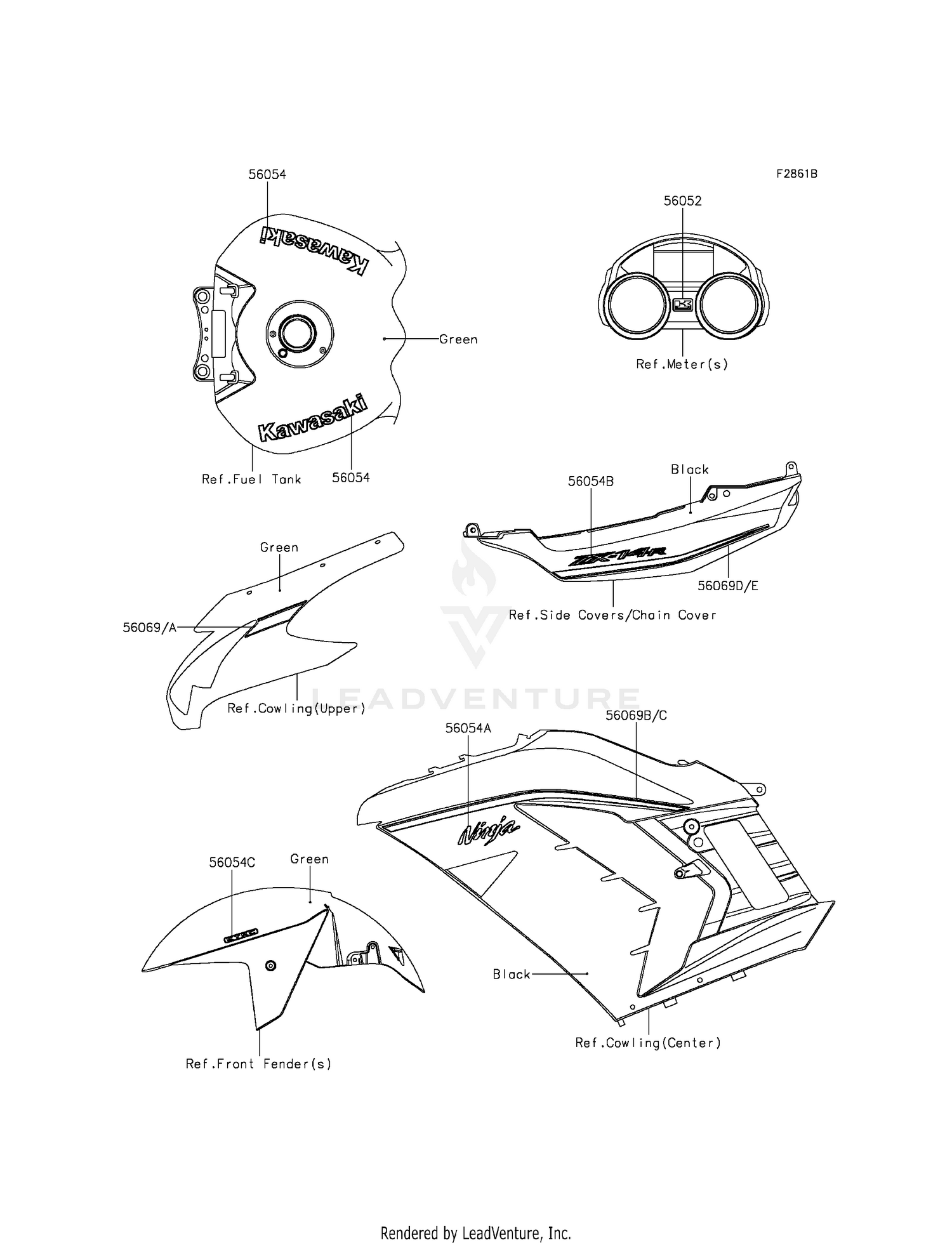 DECALS (GREEN)(EFFA)