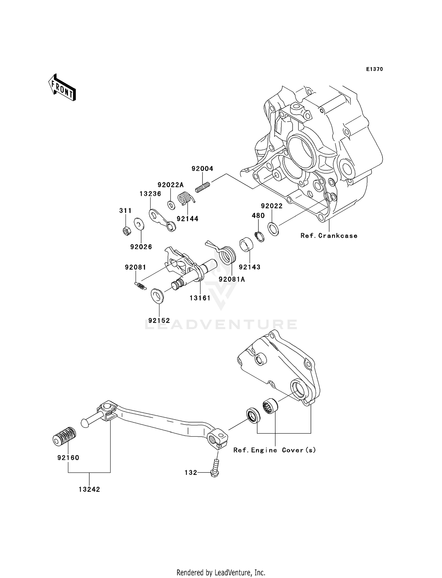 GEAR CHANGE MECHANISM