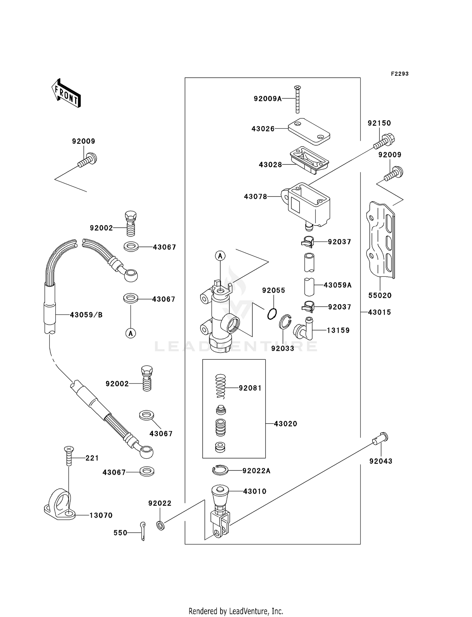 REAR MASTER CYLINDER