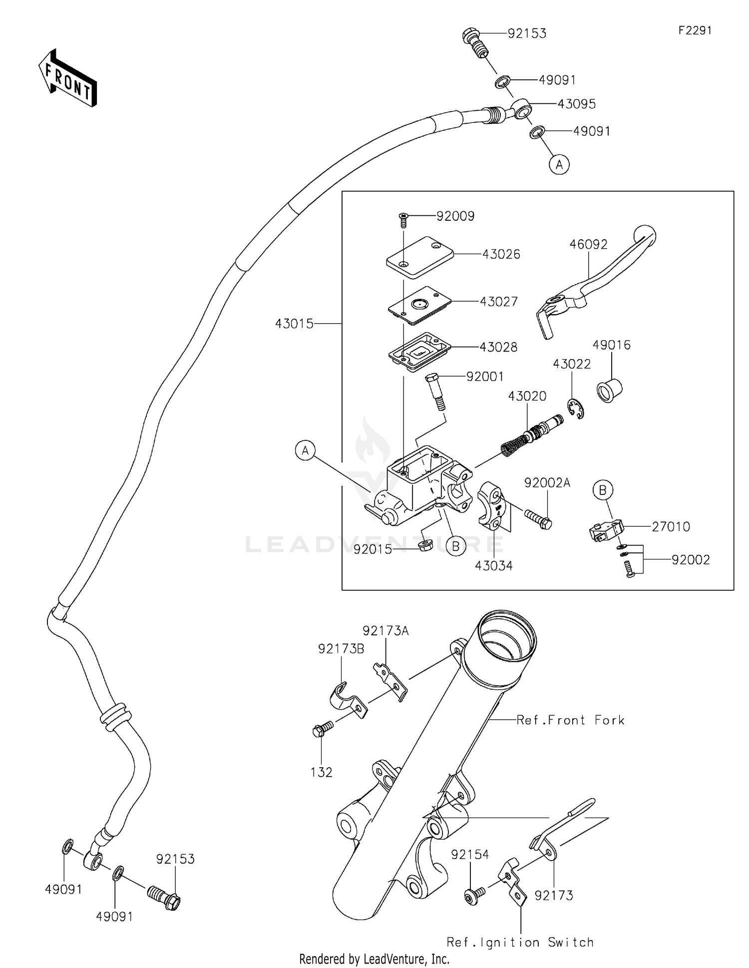Front Master Cylinder