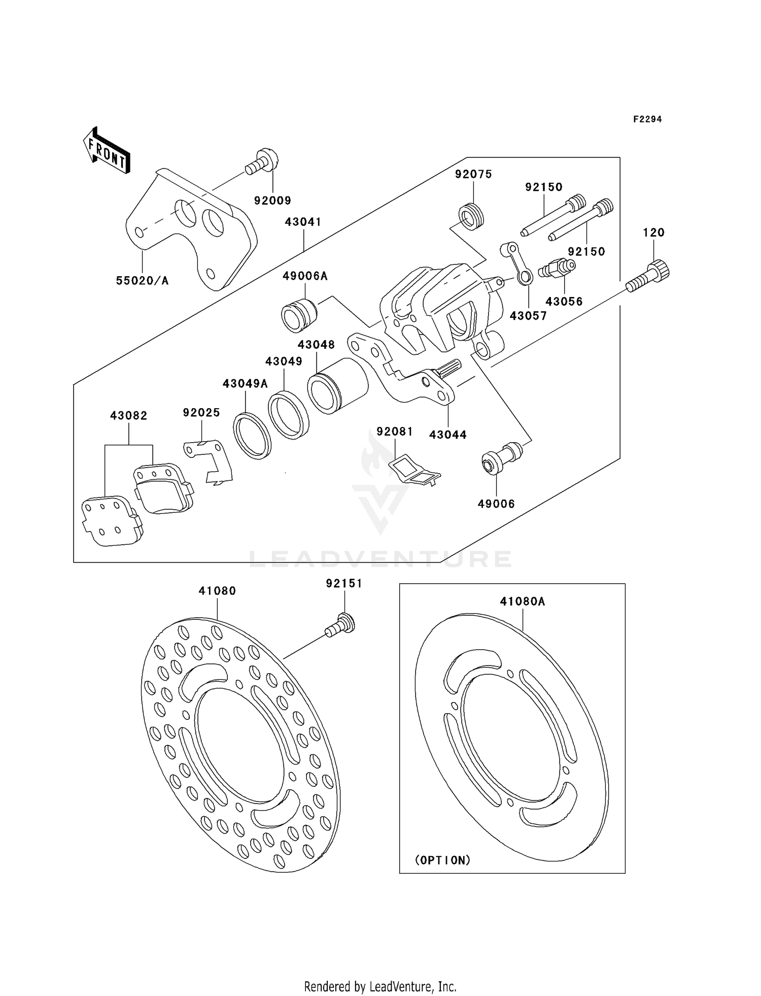 REAR BRAKE (A1-A3)