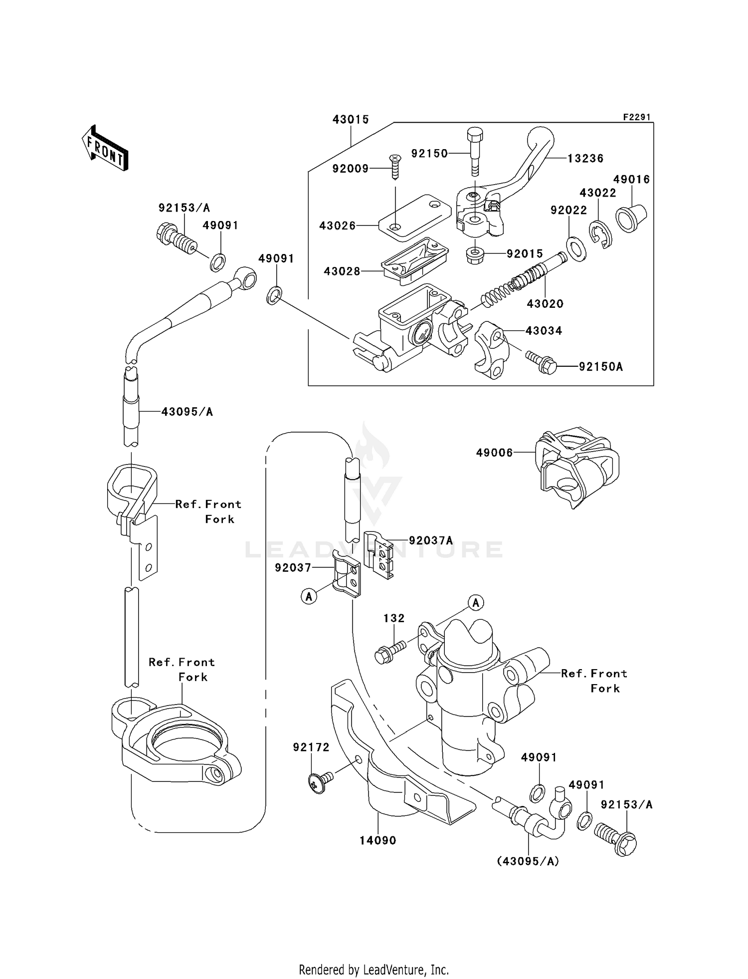 FRONT MASTER CYLINDER