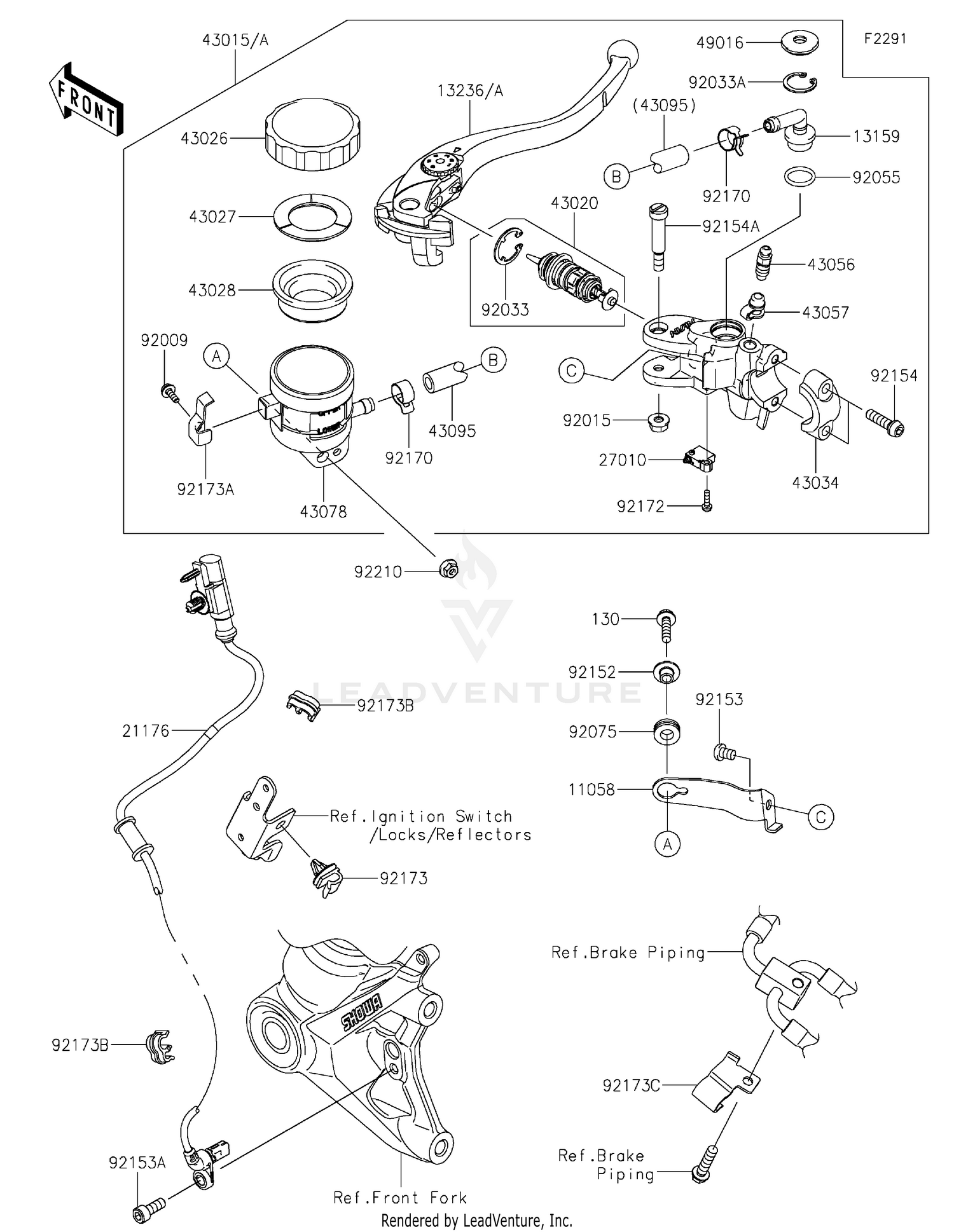Front Master Cylinder
