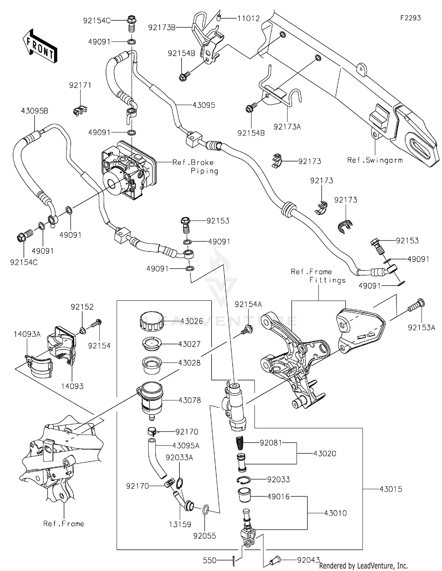 Rear Master Cylinder