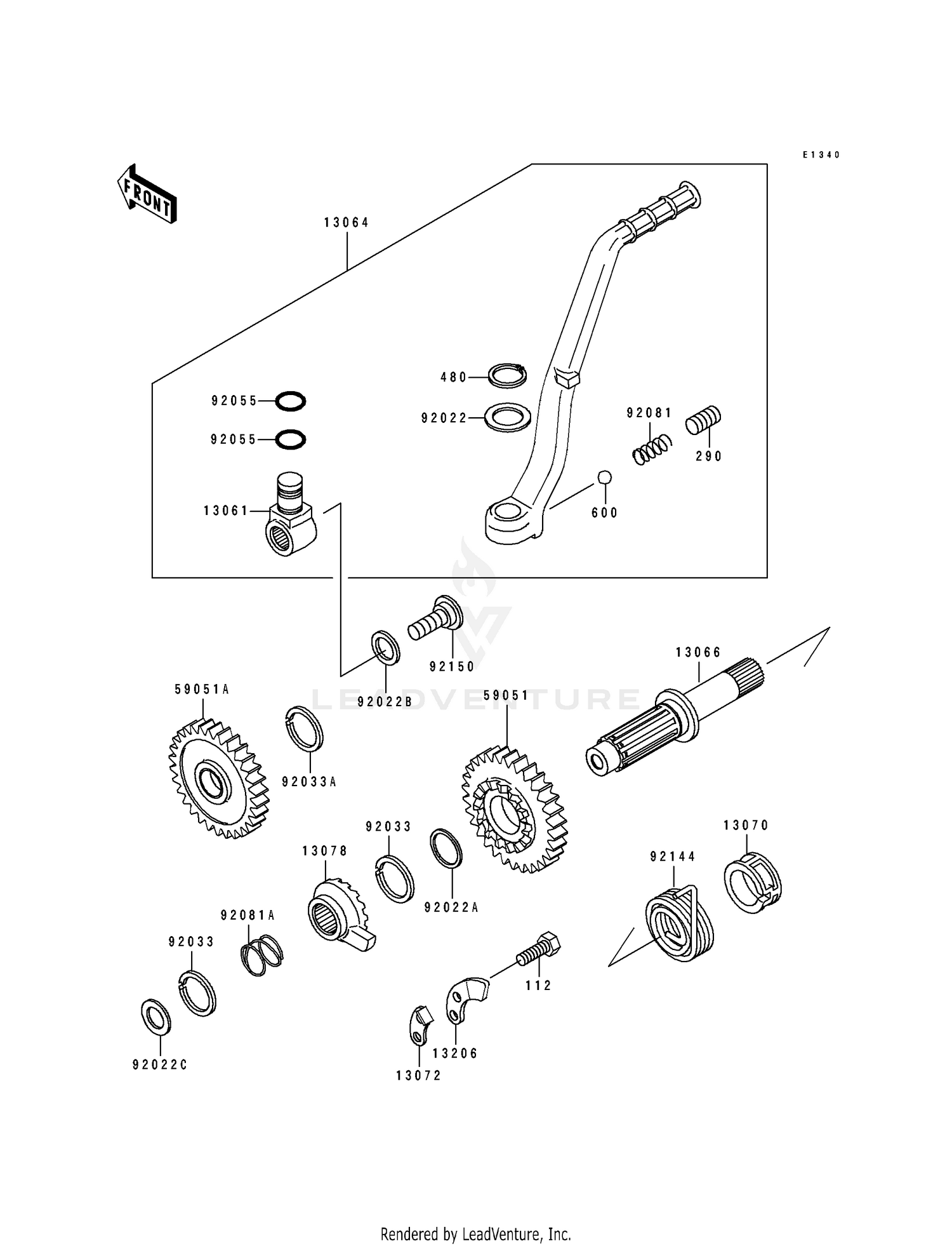 KICKSTARTER MECHANISM
