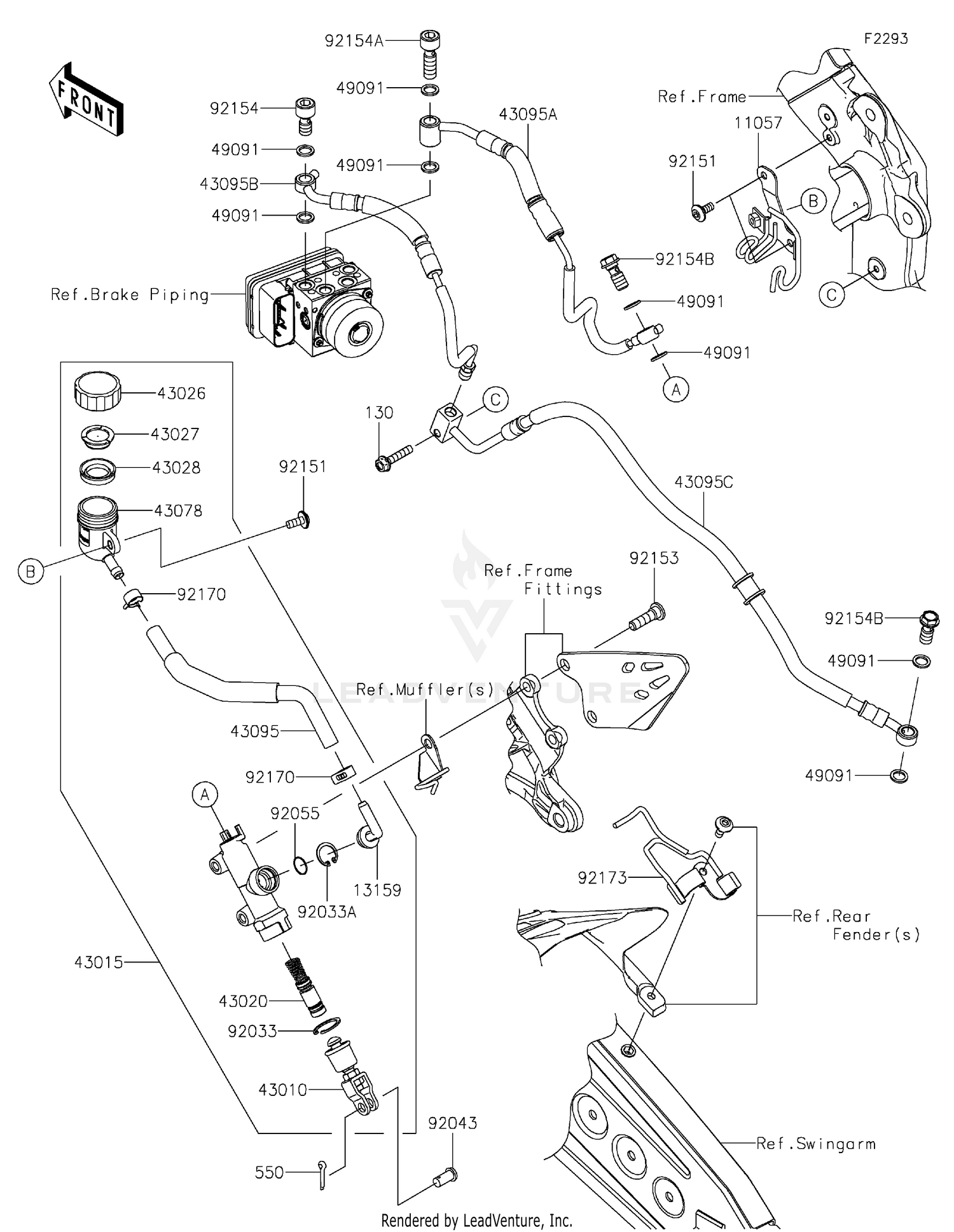 Rear Master Cylinder