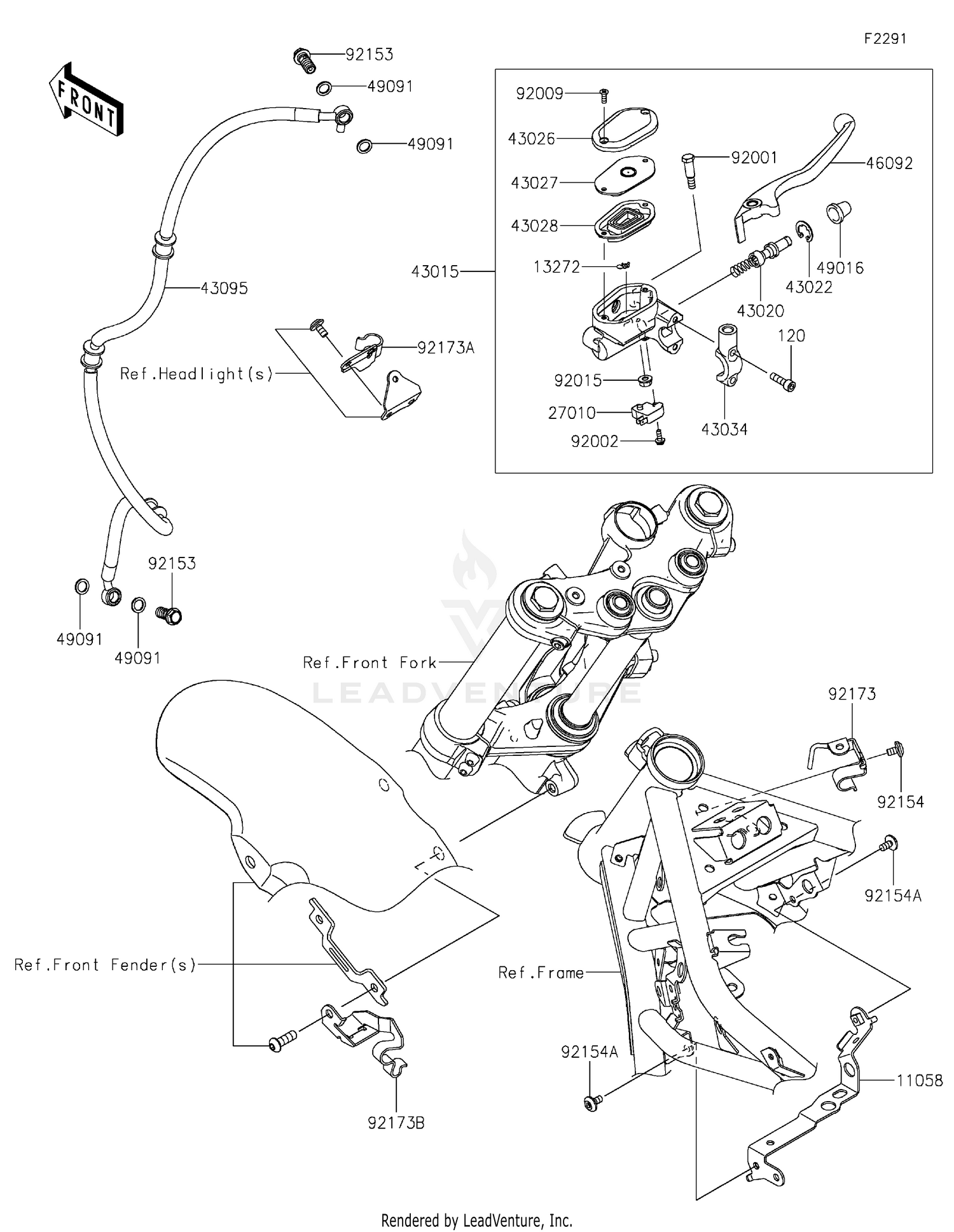 Front Master Cylinder