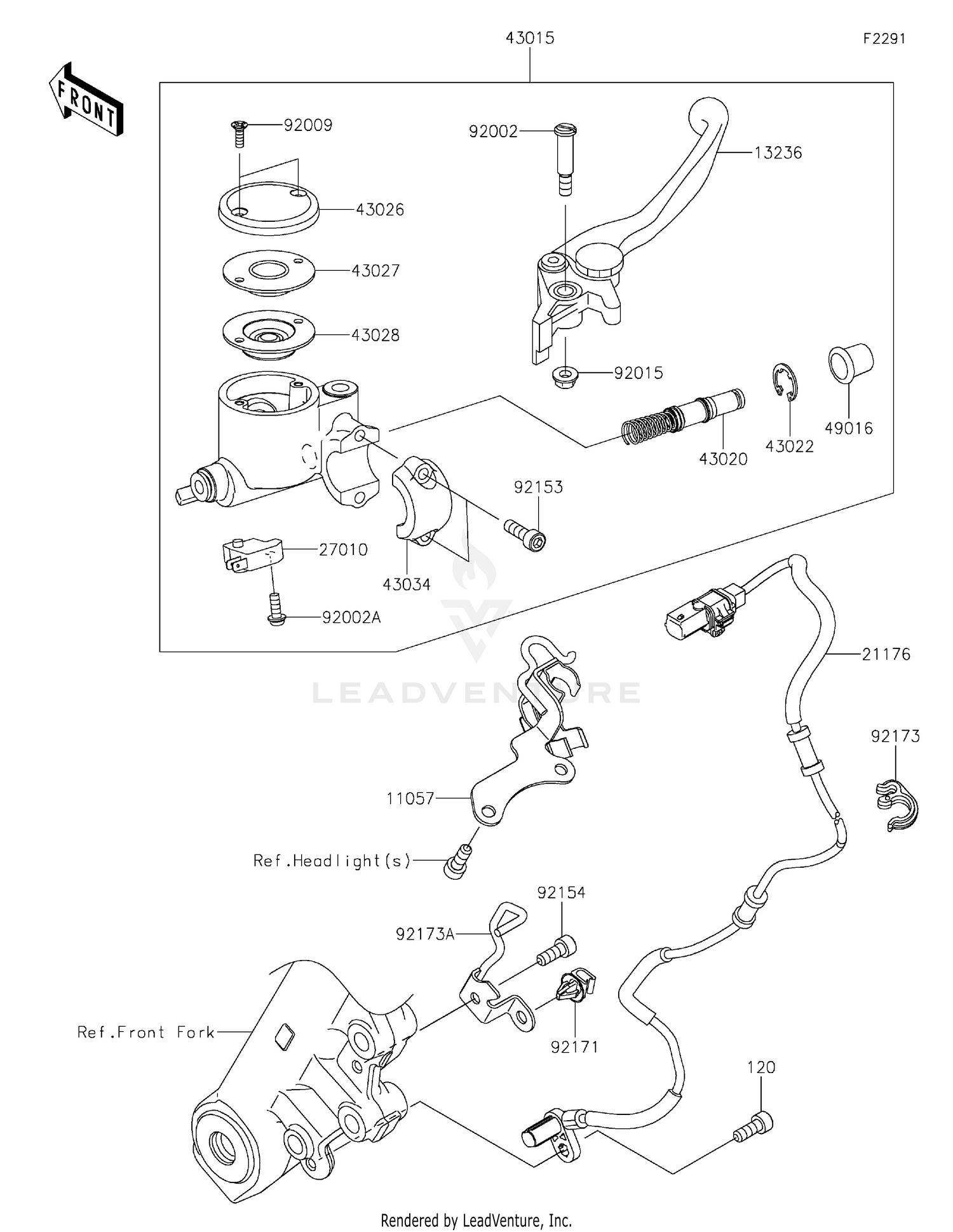 Front Master Cylinder