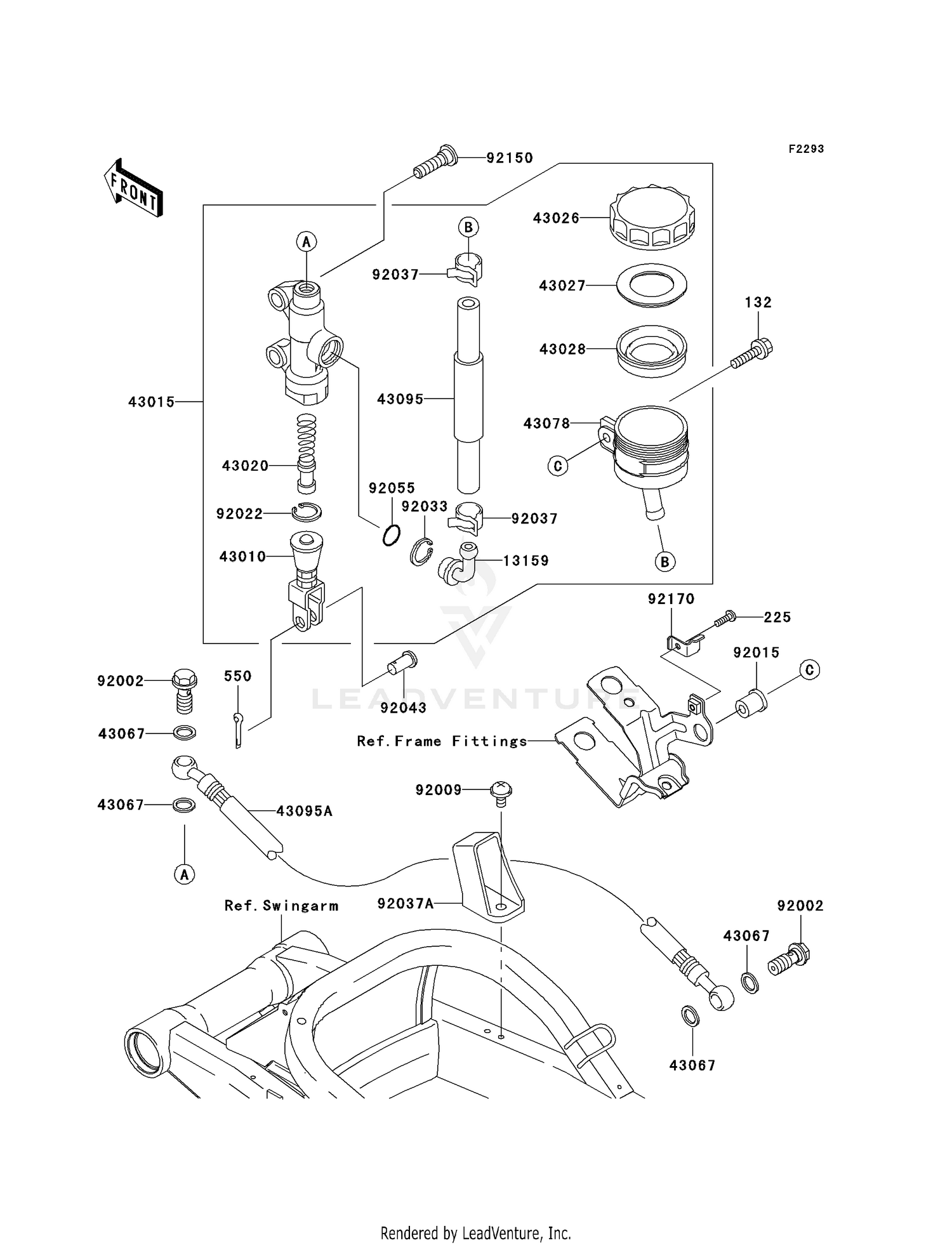 REAR MASTER CYLINDER