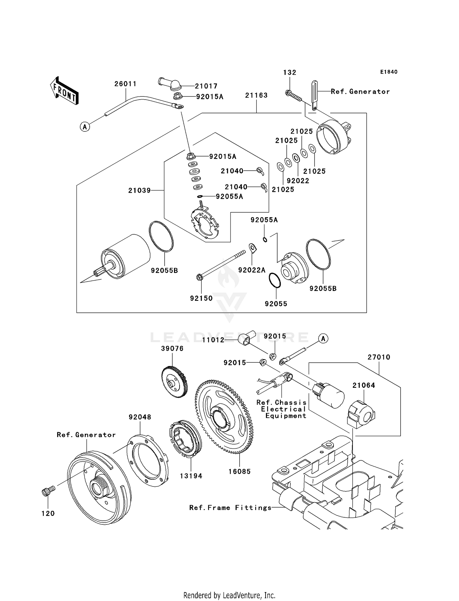 STARTER MOTOR (C6F)