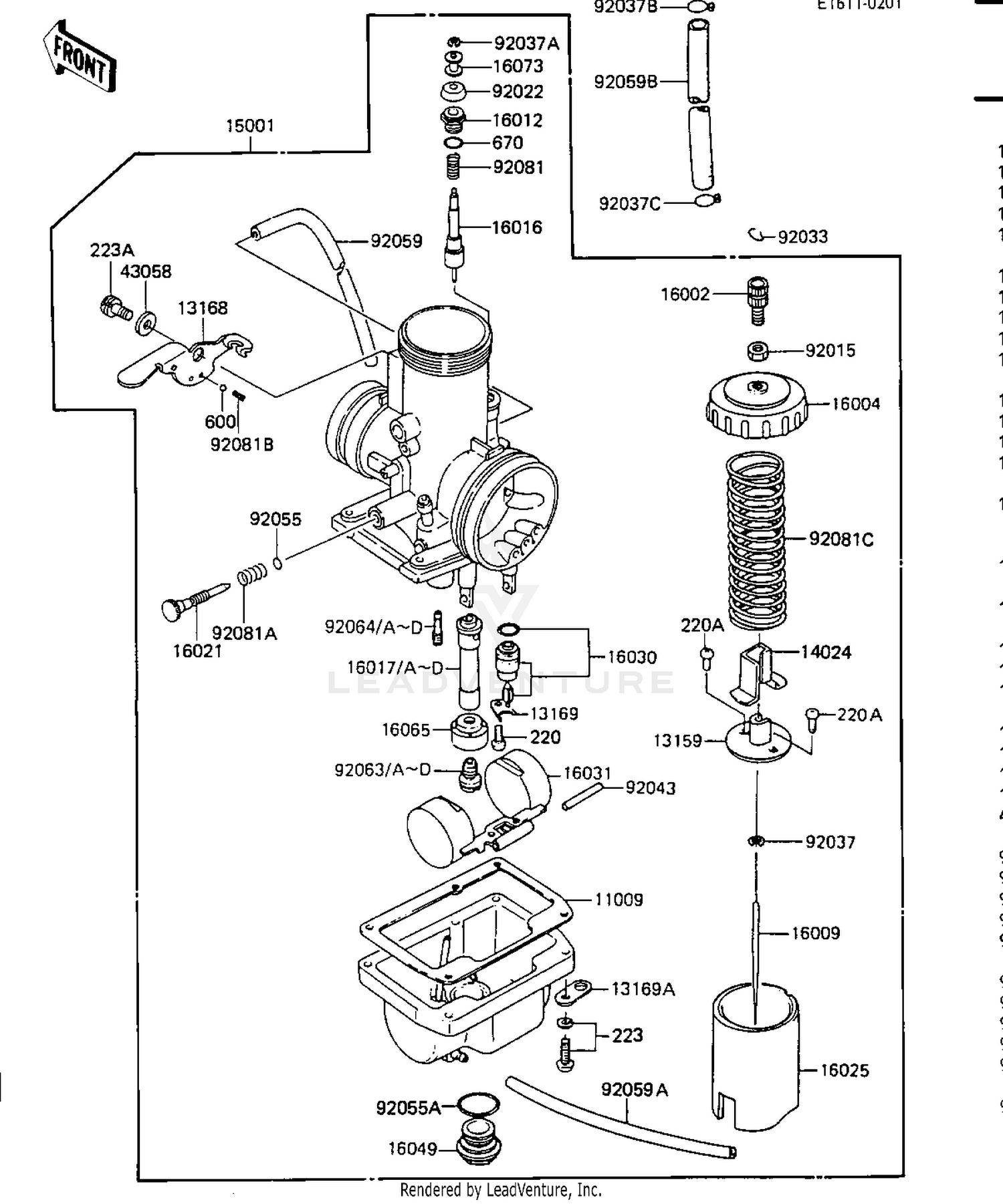 CARBURETOR (KX80-G2)