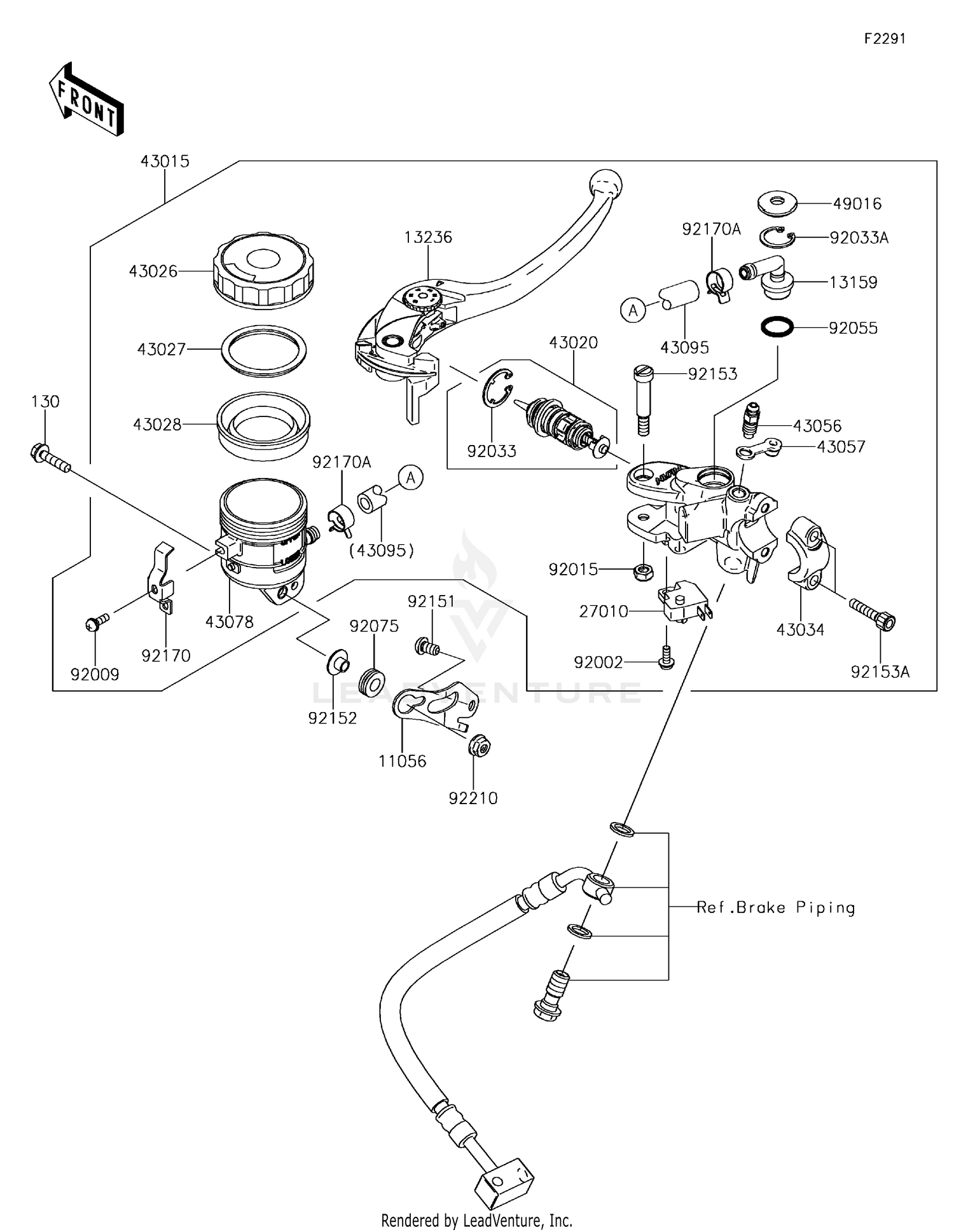 Front Master Cylinder