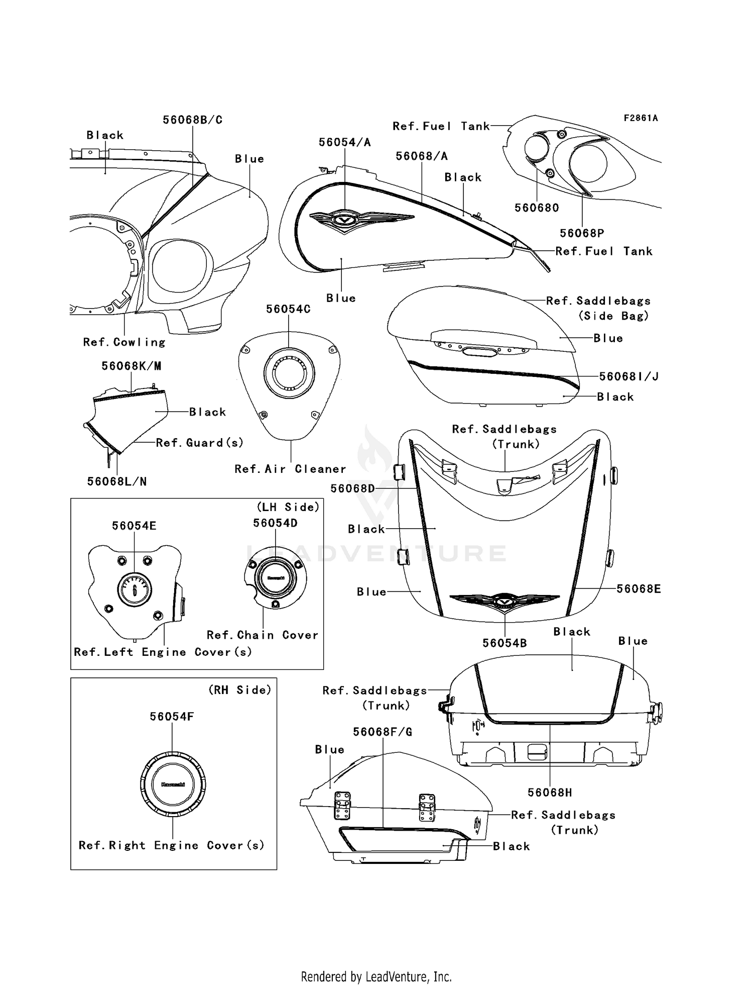 DECALS (BLUE/BLACK)(A9FA)