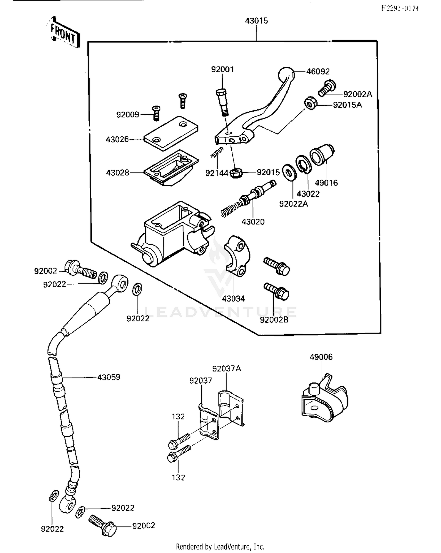 FRONT MASTER CYLINDER