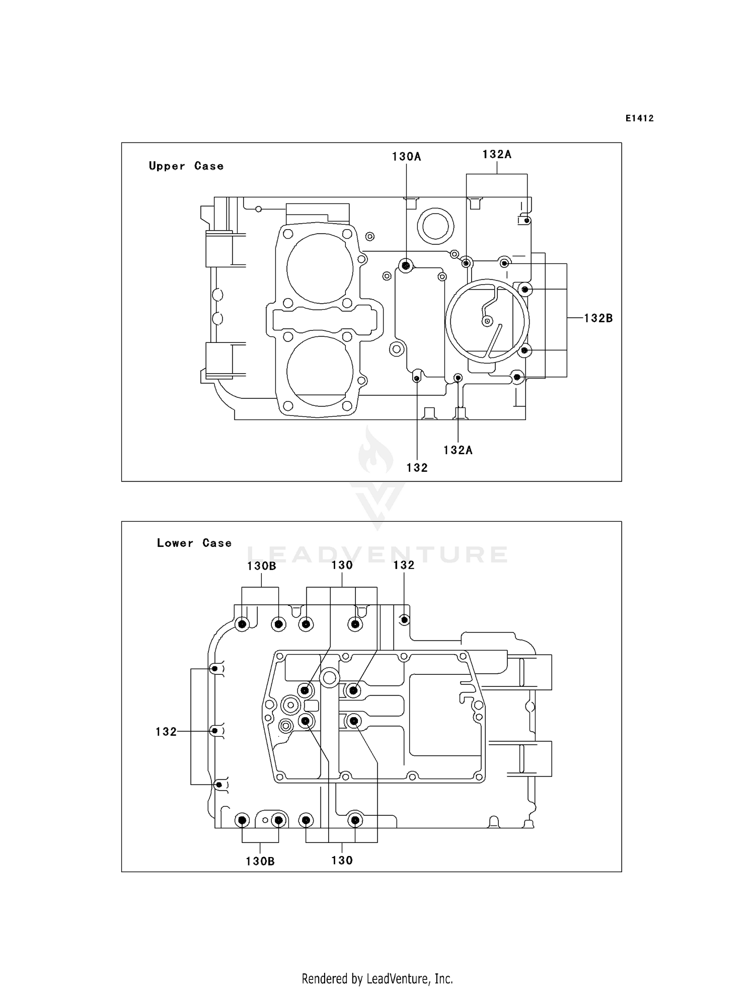 CRANKCASE BOLT PATTERN