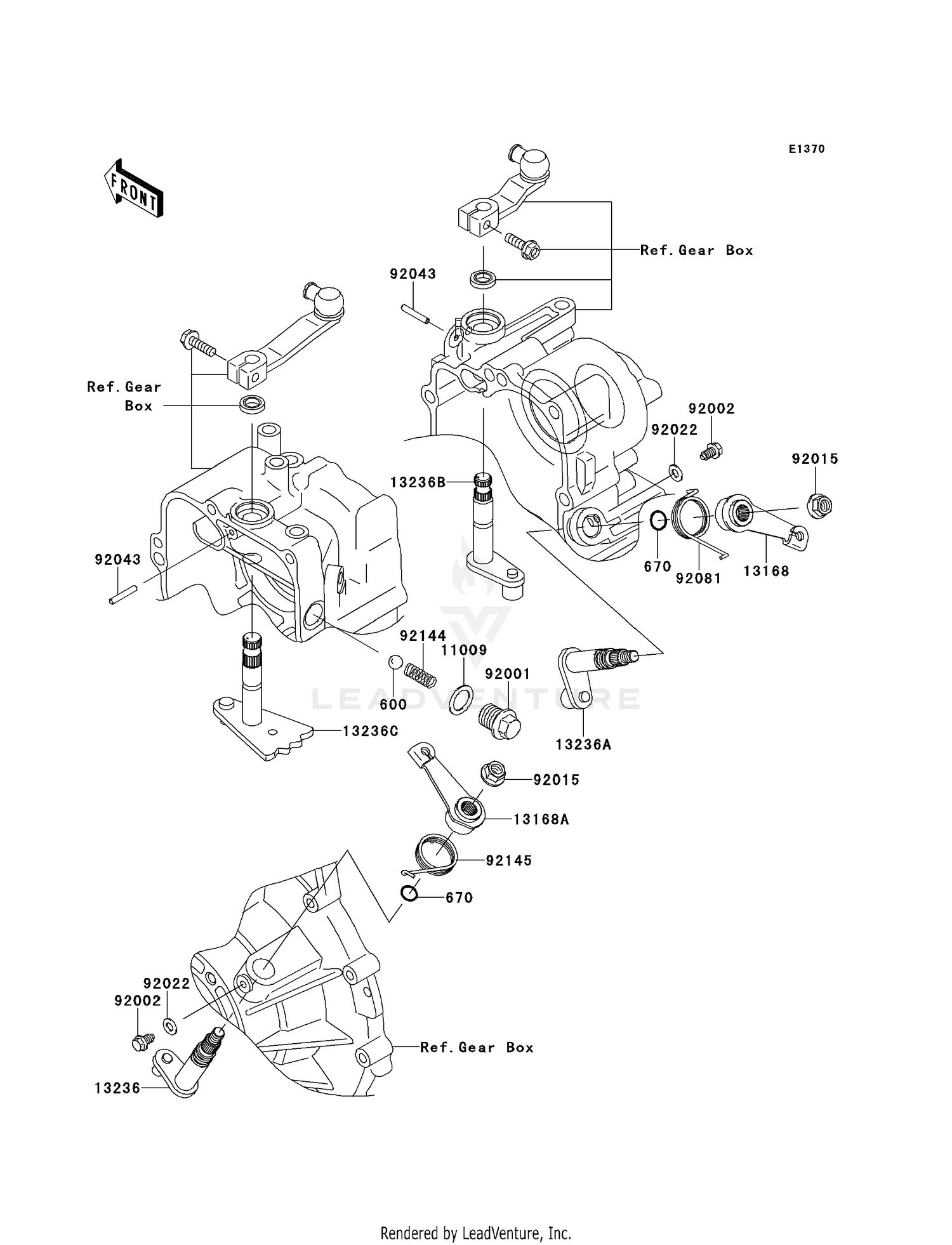GEAR CHANGE MECHANISM