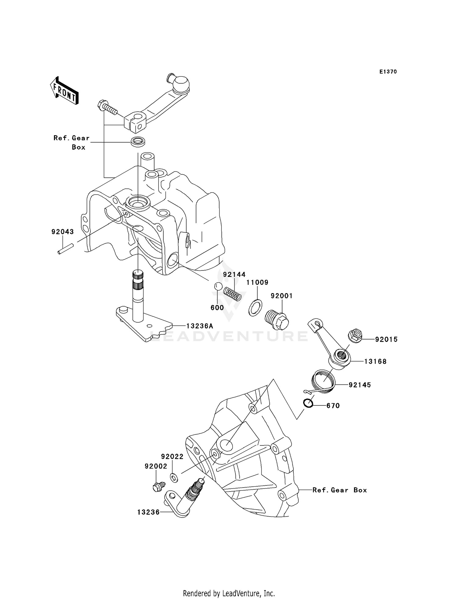 GEAR CHANGE MECHANISM