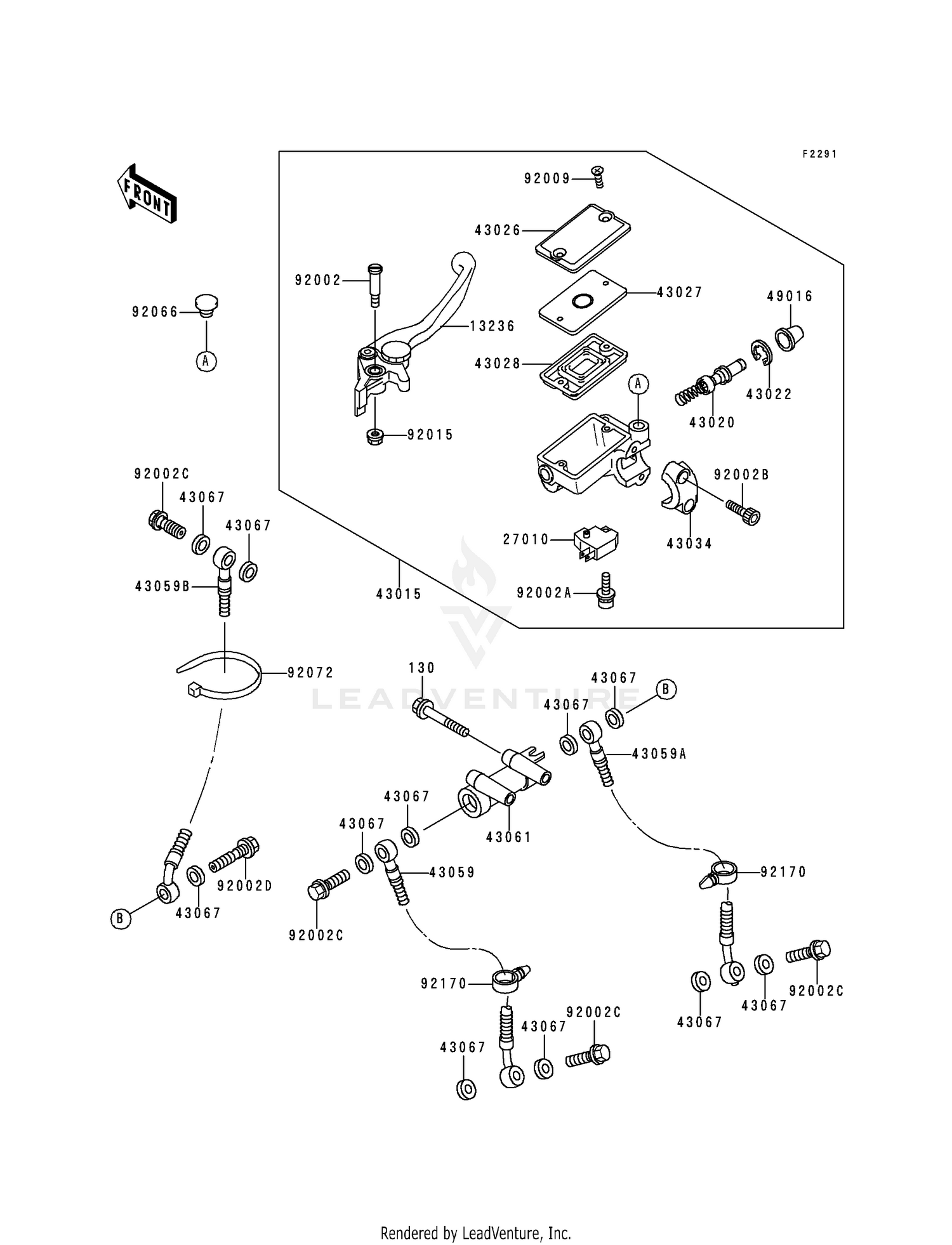 FRONT MASTER CYLINDER