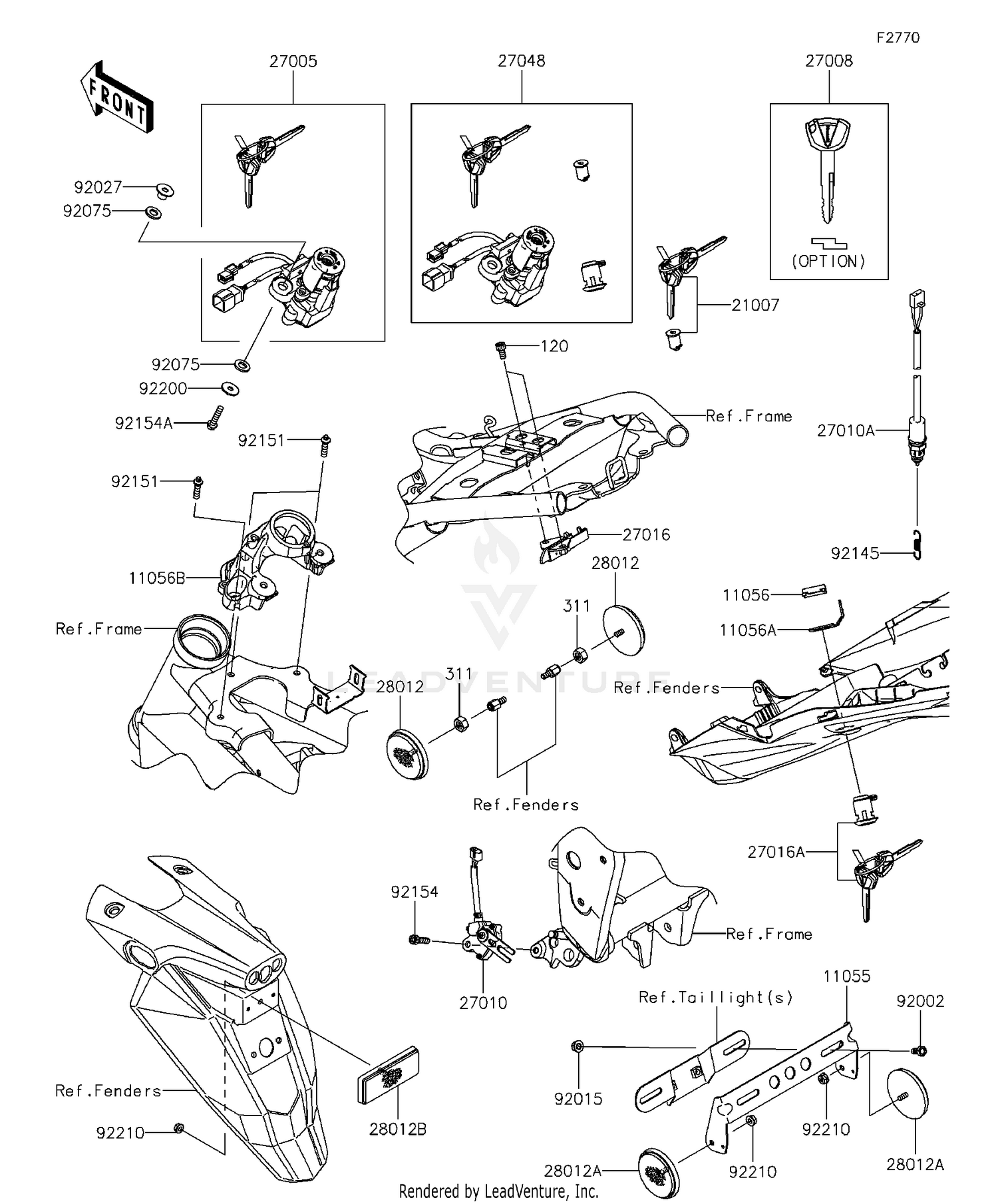 Ignition Switch/Locks/Reflectors