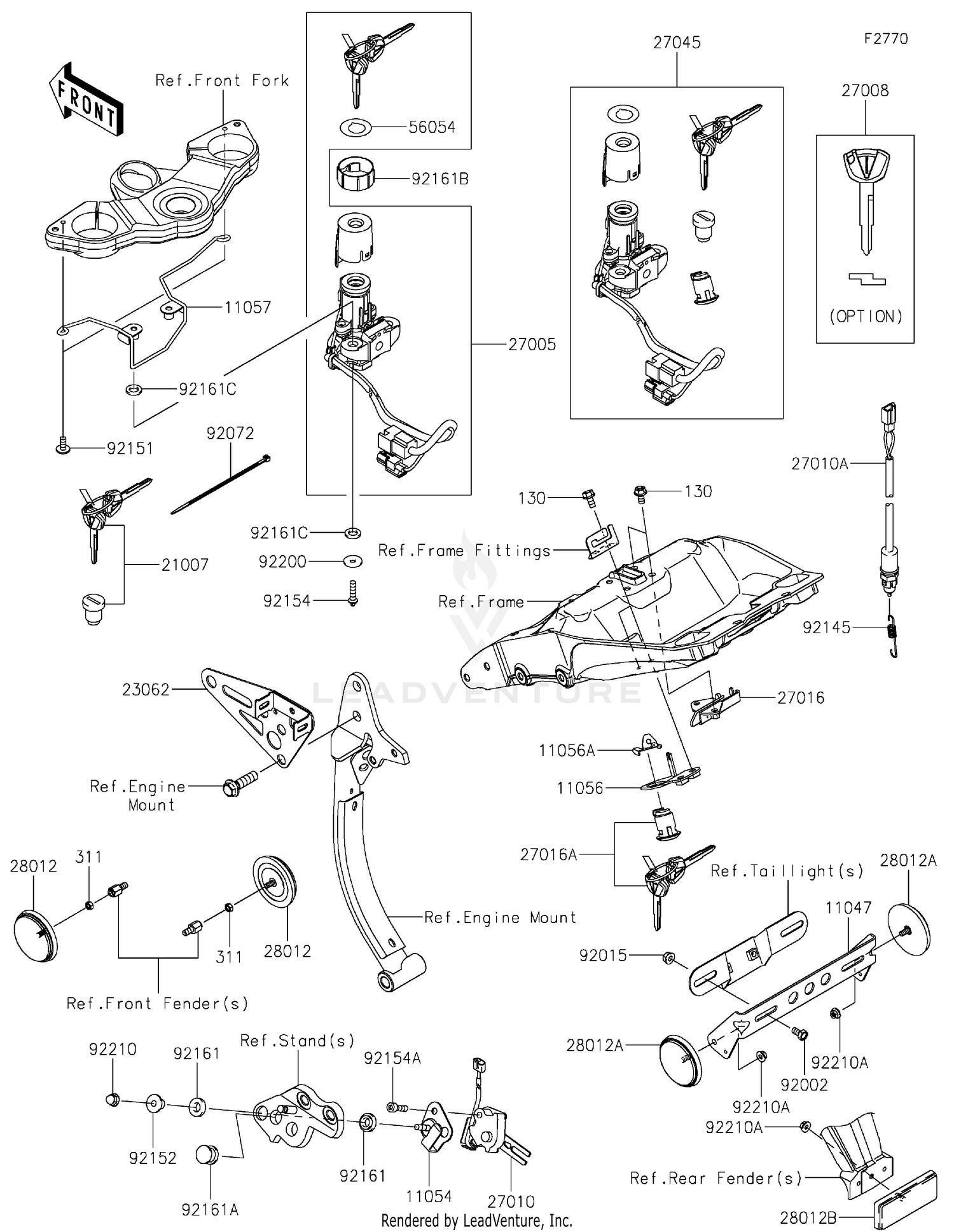 Ignition Switch/Locks/Reflectors