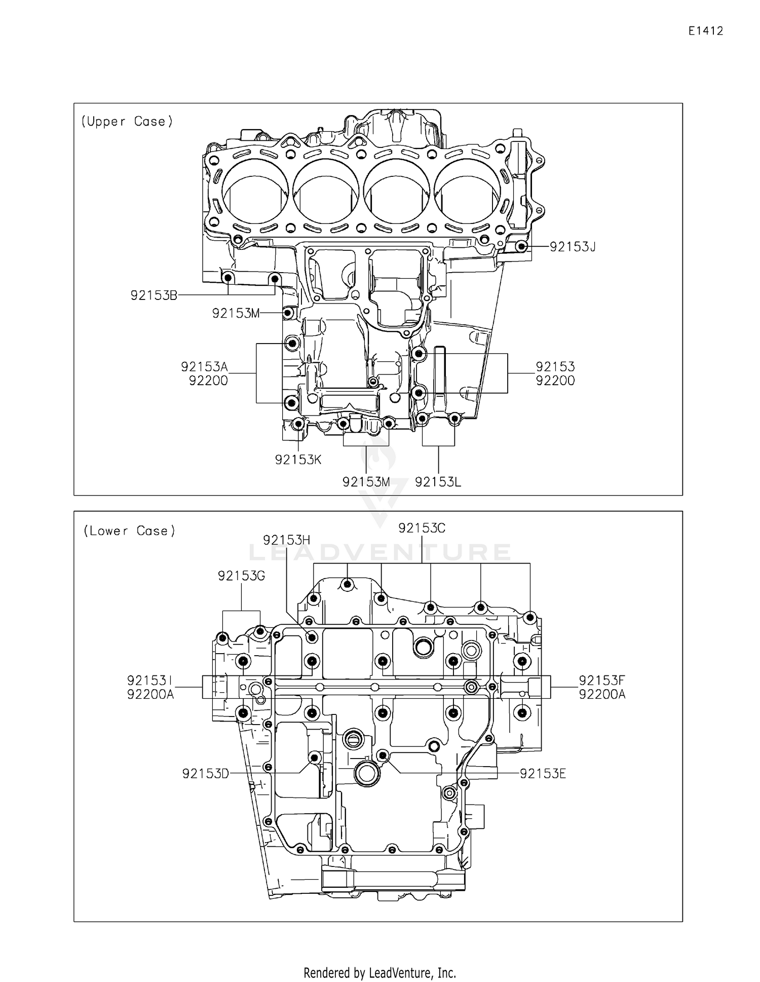Crankcase Bolt Pattern