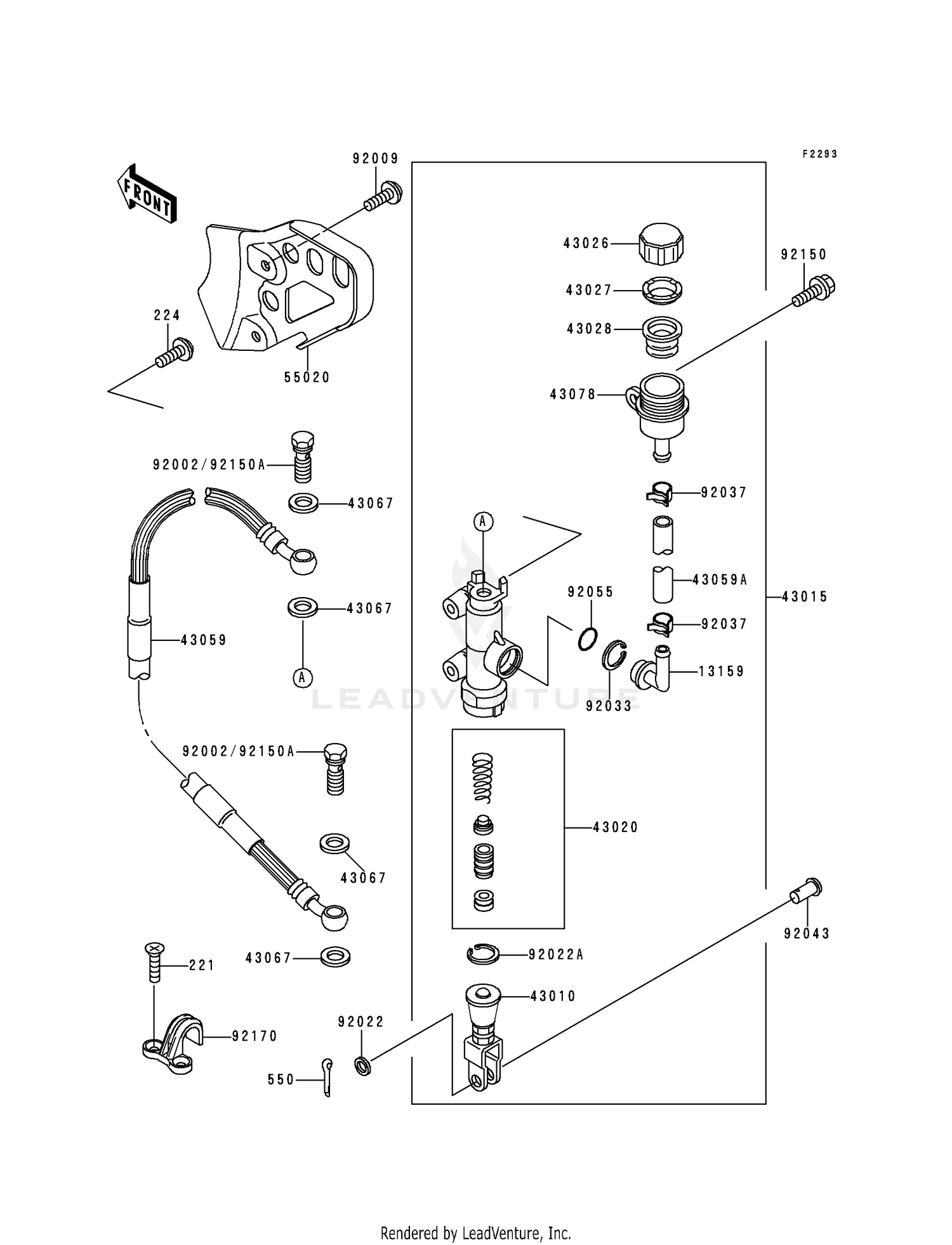 REAR MASTER CYLINDER