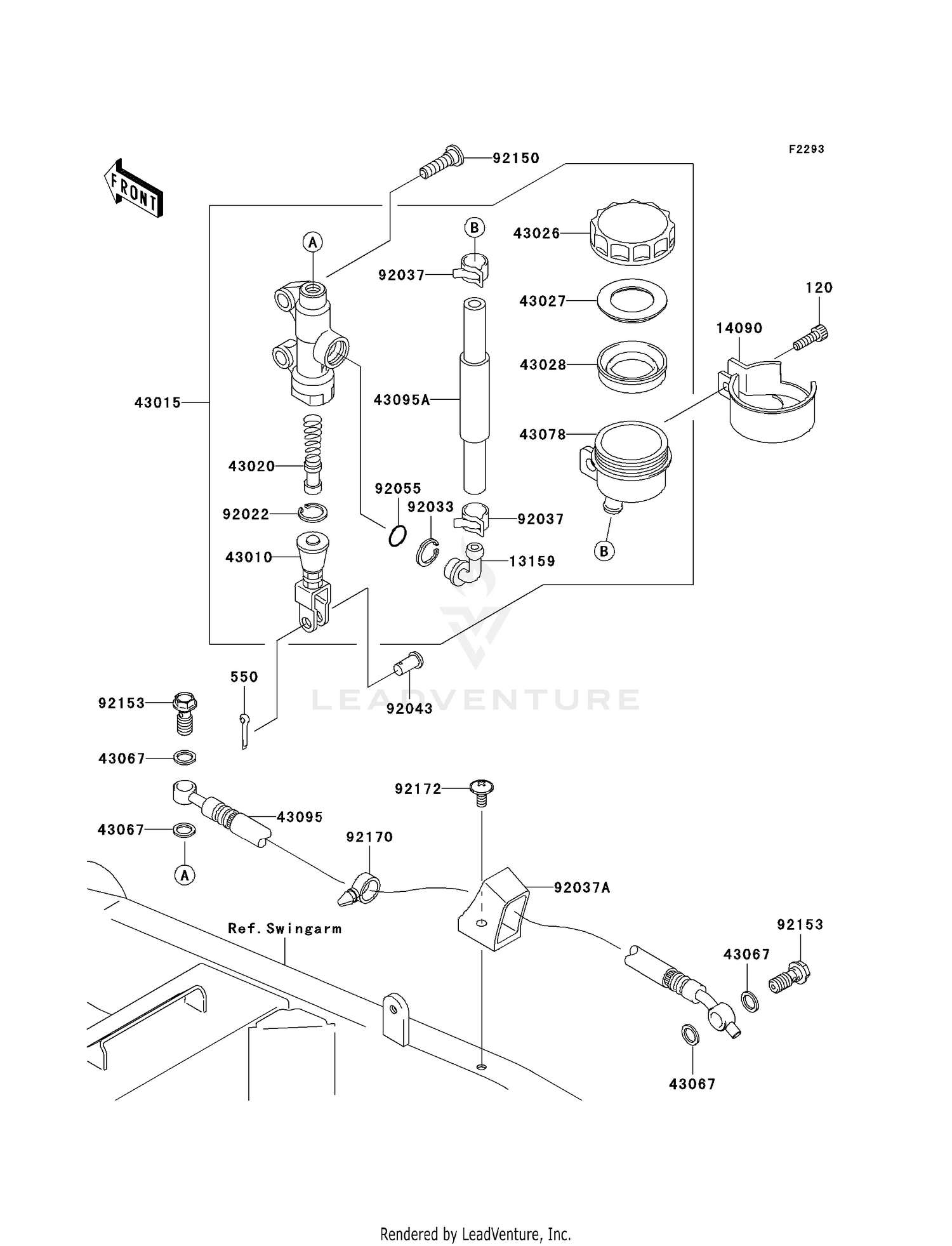 REAR MASTER CYLINDER