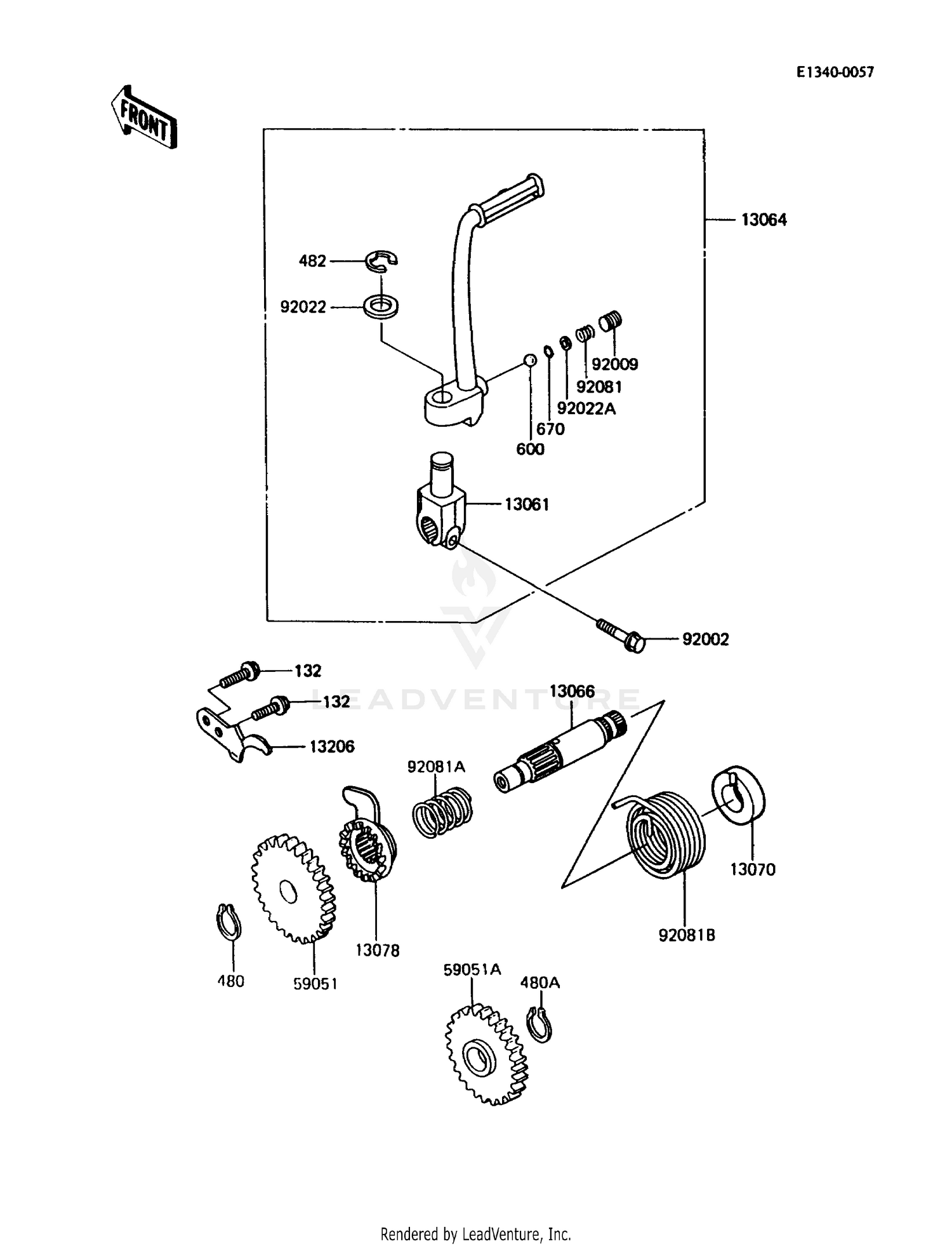 KICKSTARTER MECHANISM