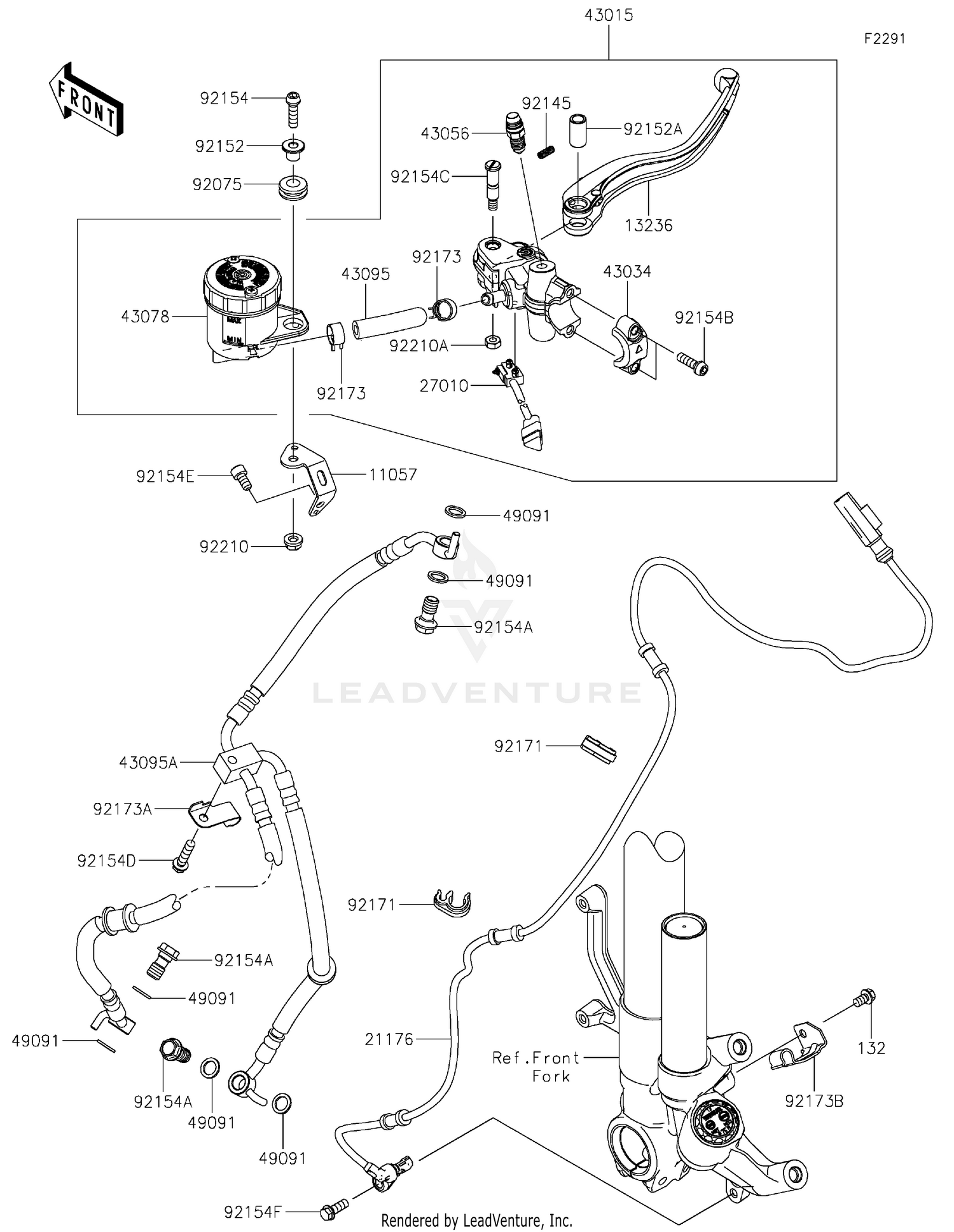 Front Master Cylinder