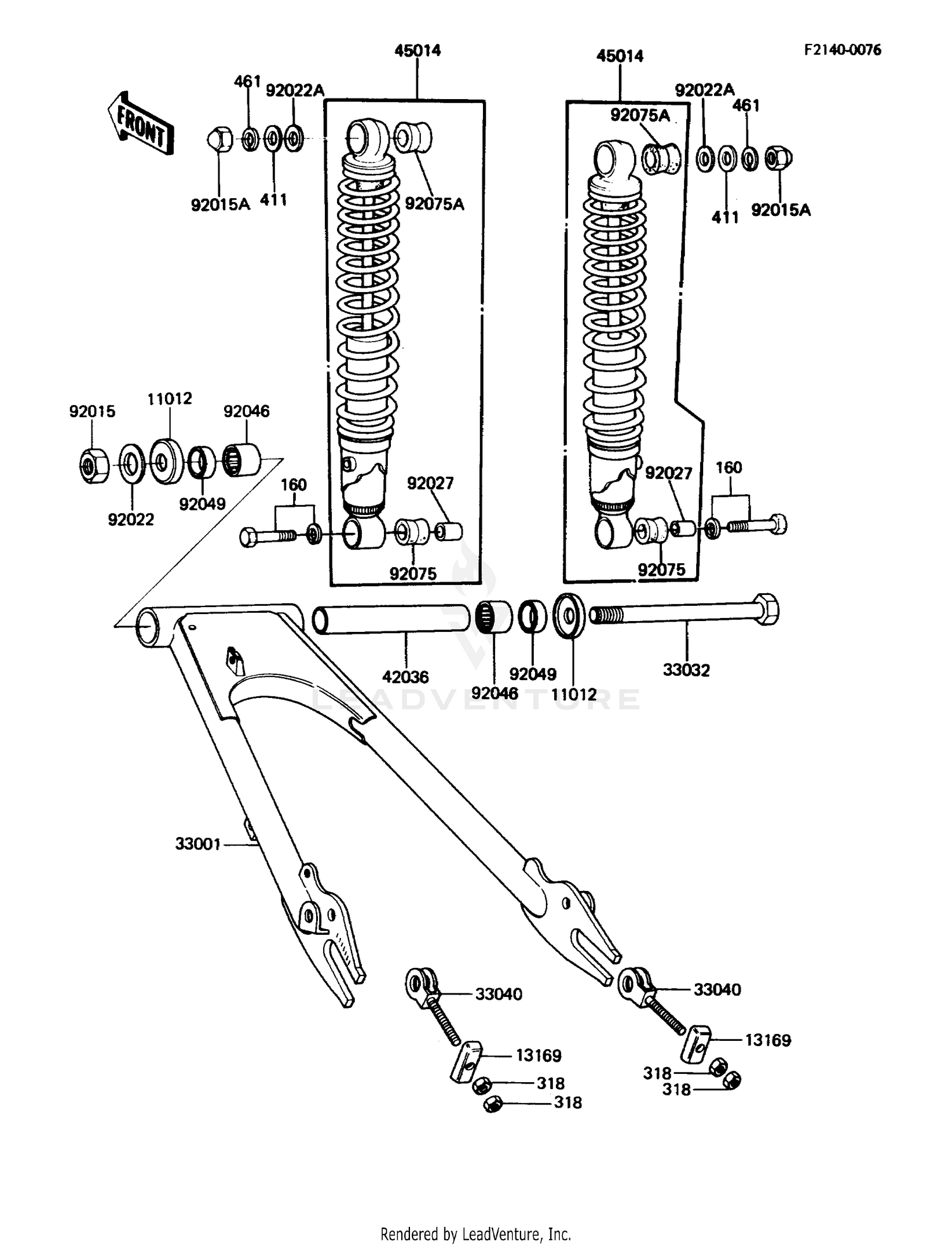 SWINGARM/SHOCK ABSORBER
