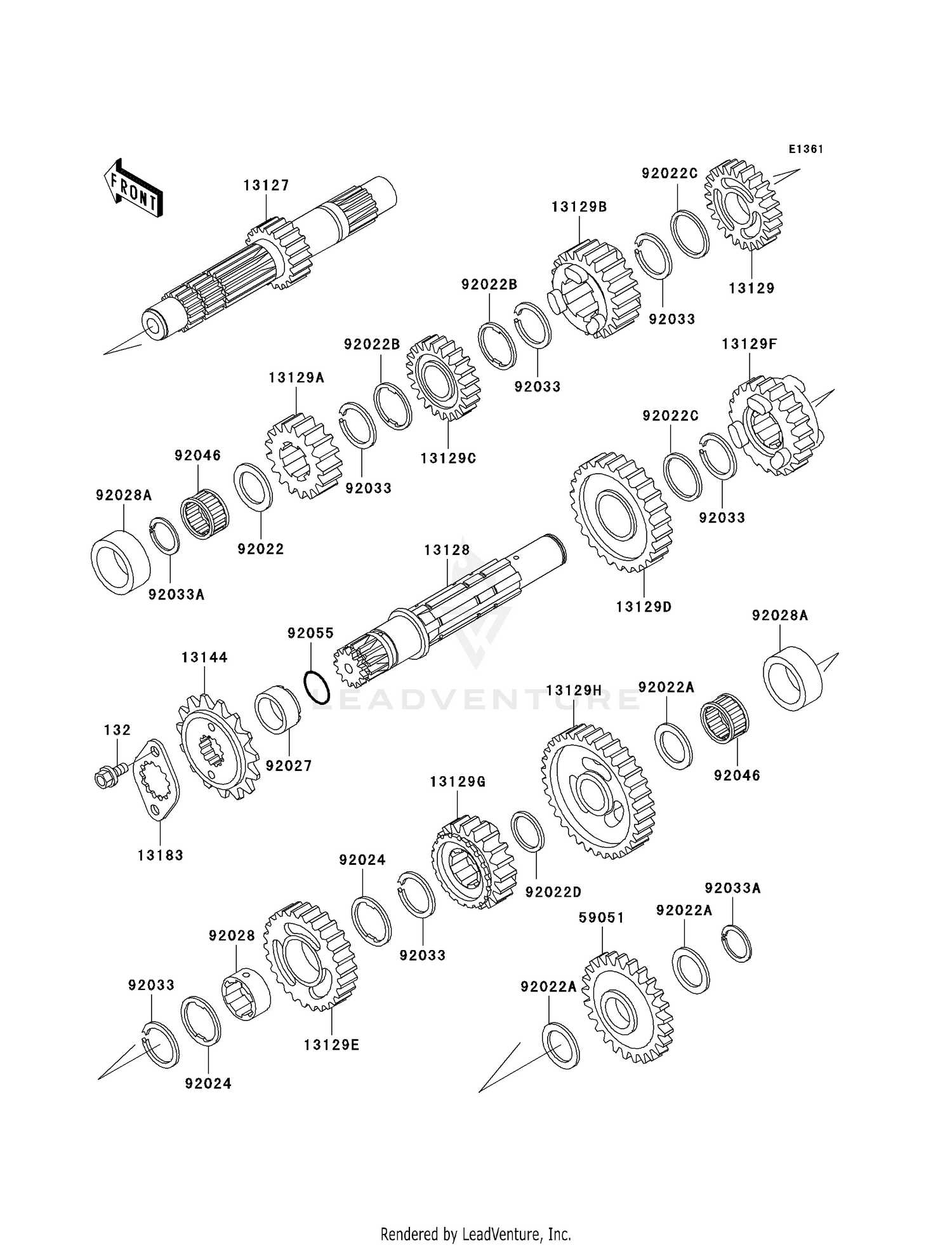 TRANSMISSION (-KL650AE032209)
